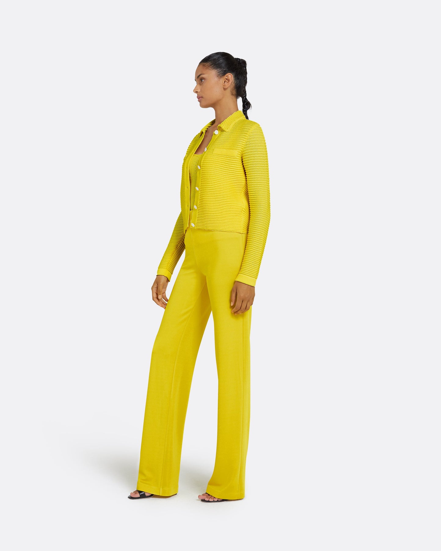 Artemis Canary Crochet Jacket