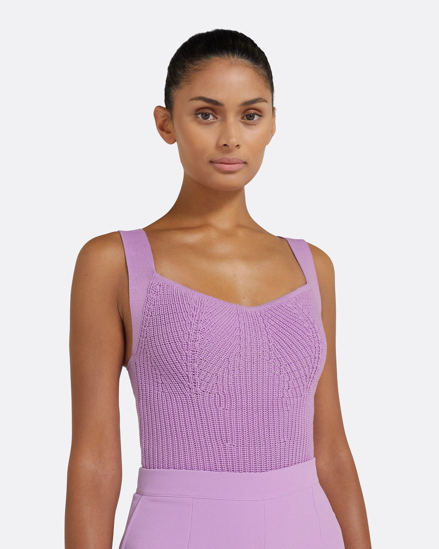 Amal Lupine Crochet Top