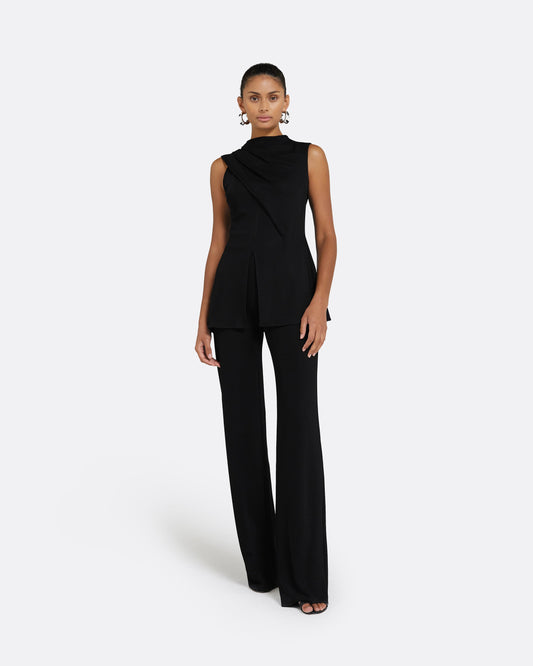 Lea Black Fiona Jersey Trousers