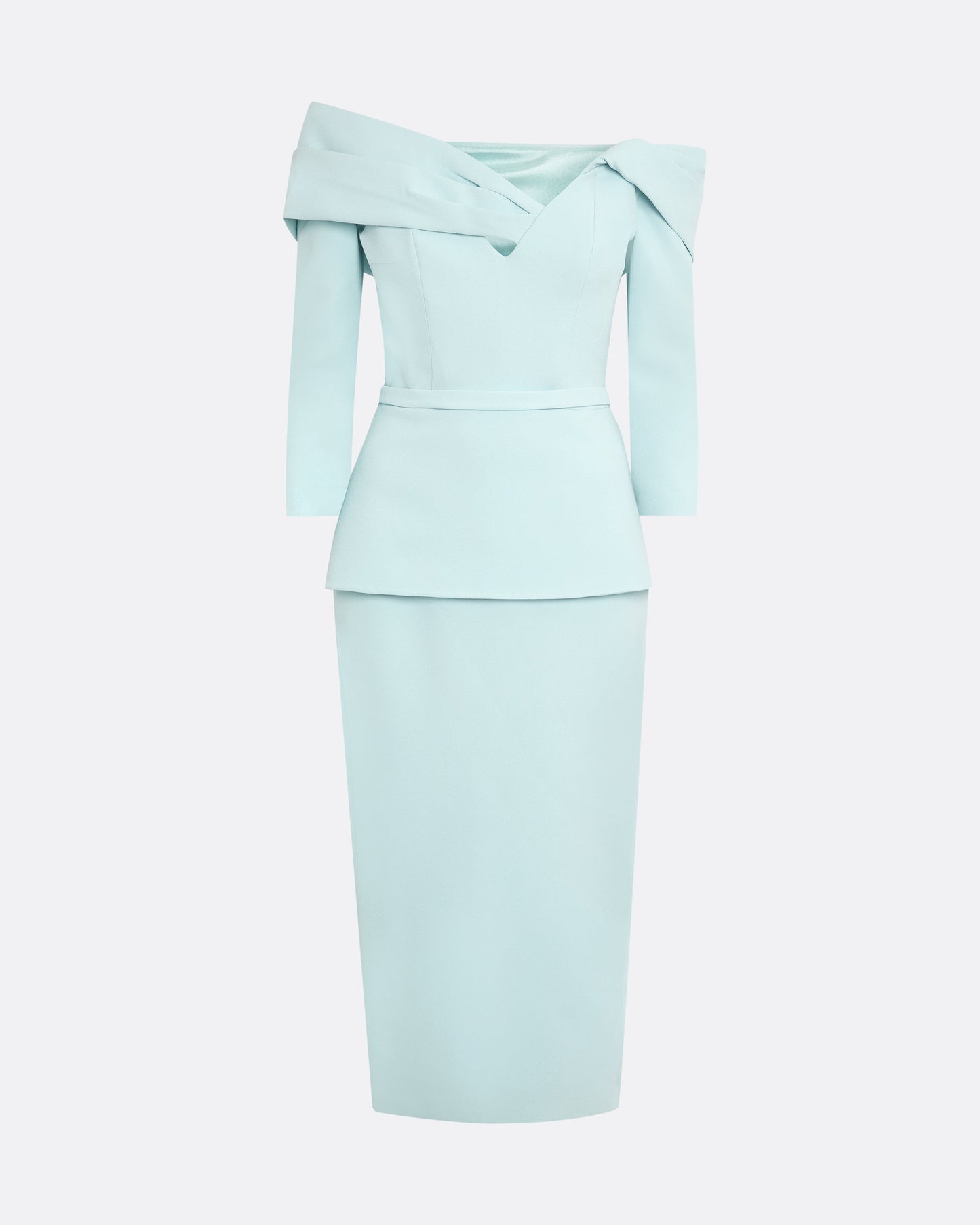 Tinsley Baby Blue Midi Dress