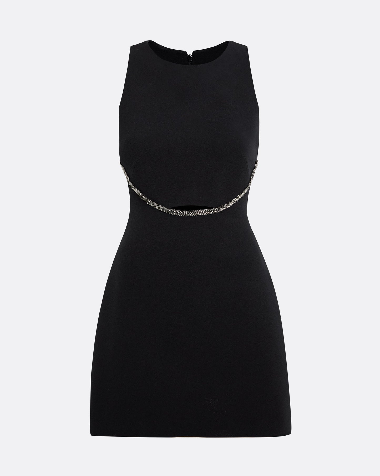 Alena Black Short Dress