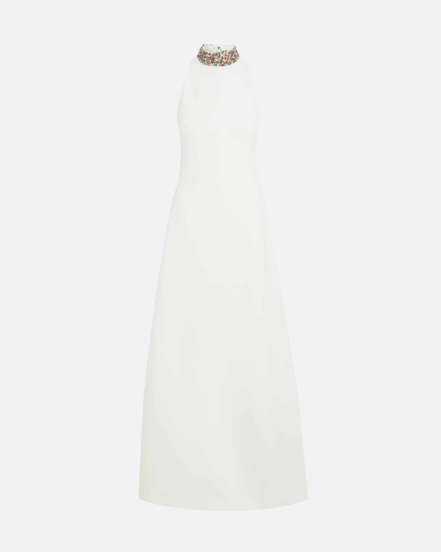 Priscilla Ivory Long Dress