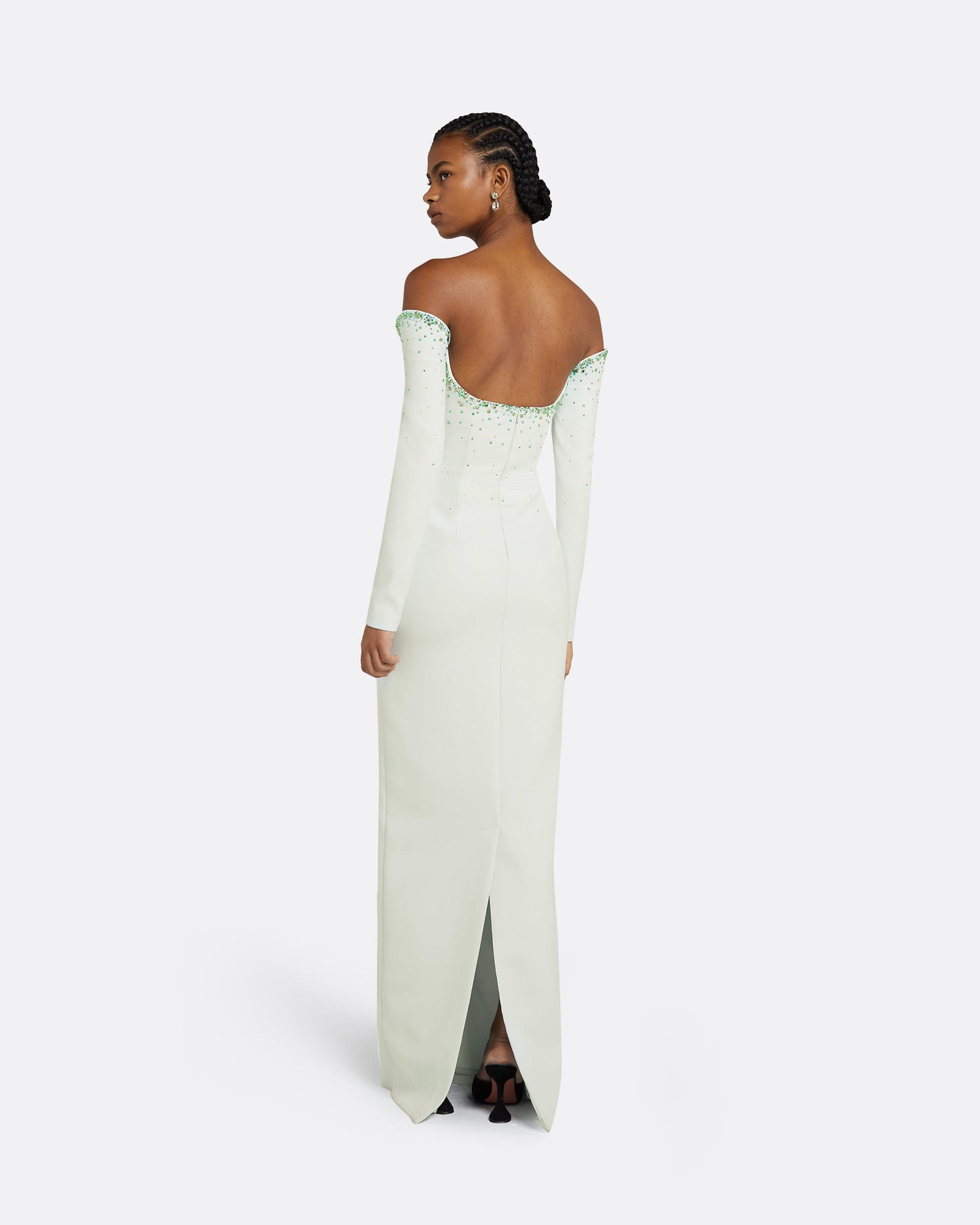 Bessy Glacier Long Dress