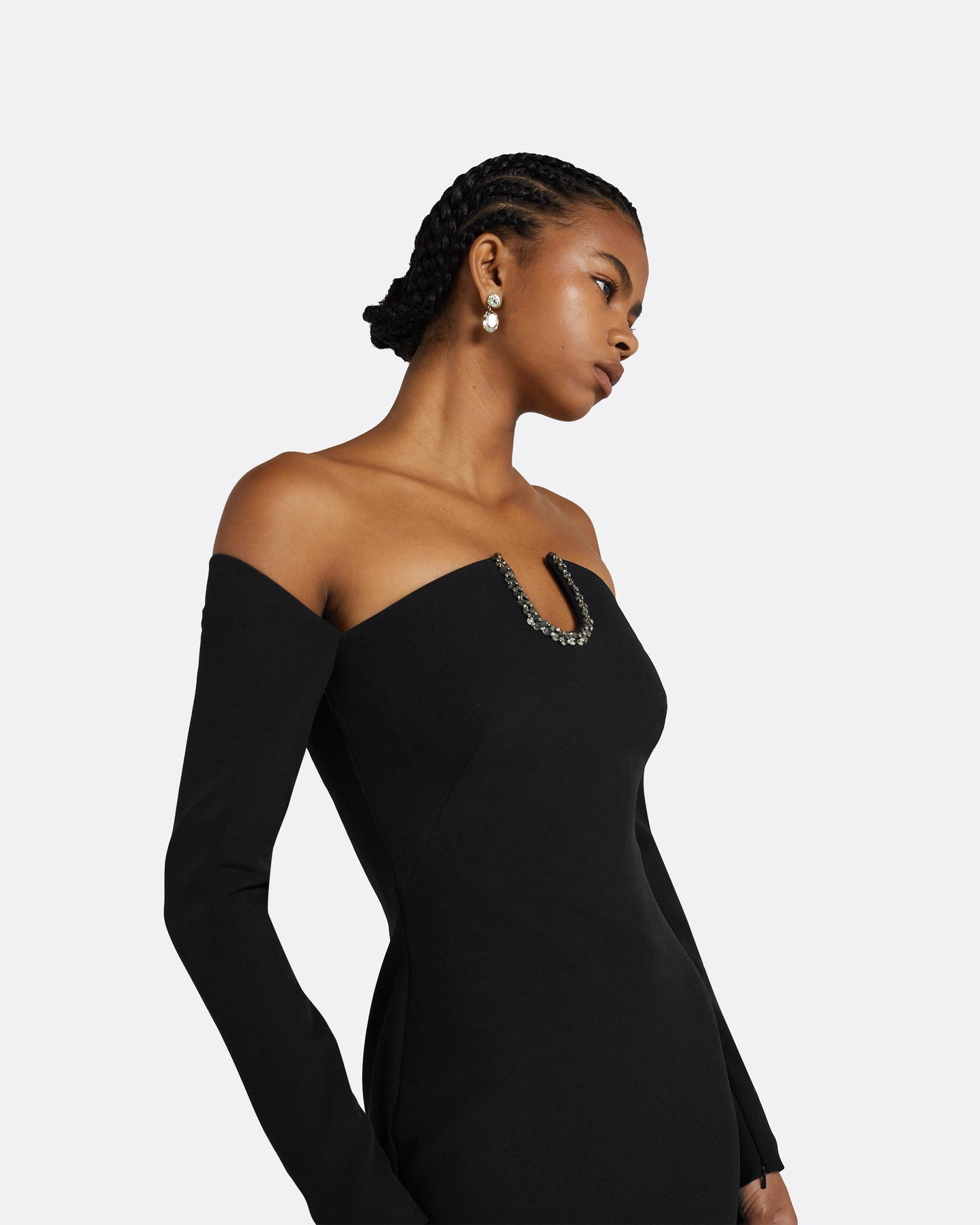 Bessy Black Long Dress