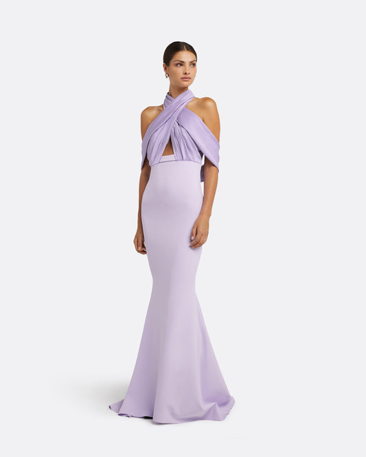 Louella Verbena Long Dress