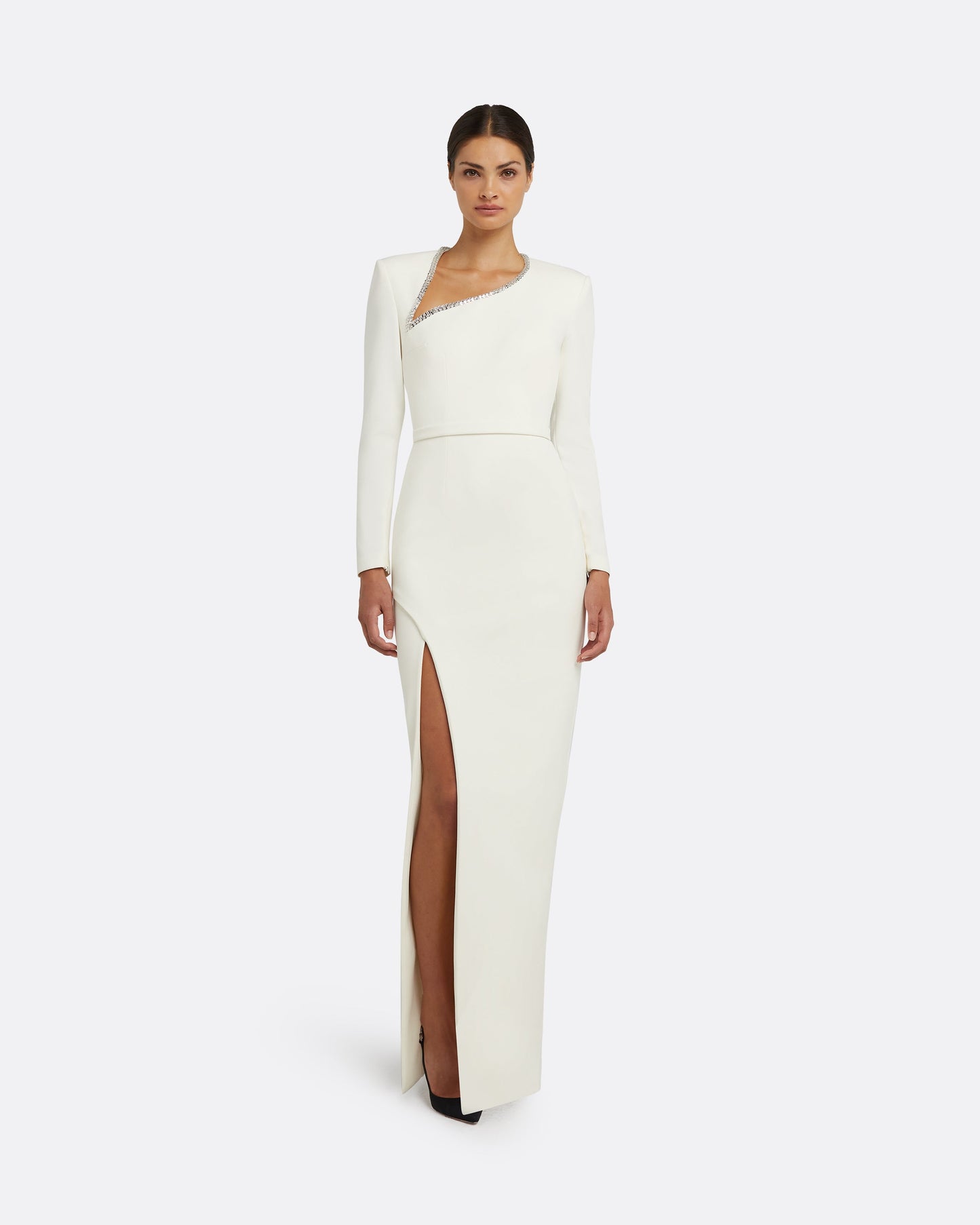 Ottavia Ivory Long Dress