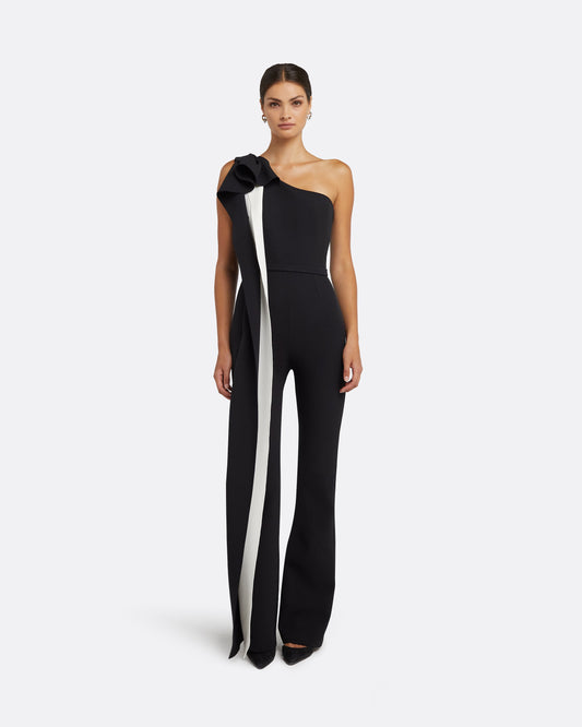 Anaren Black & Ivory Jumpsuit