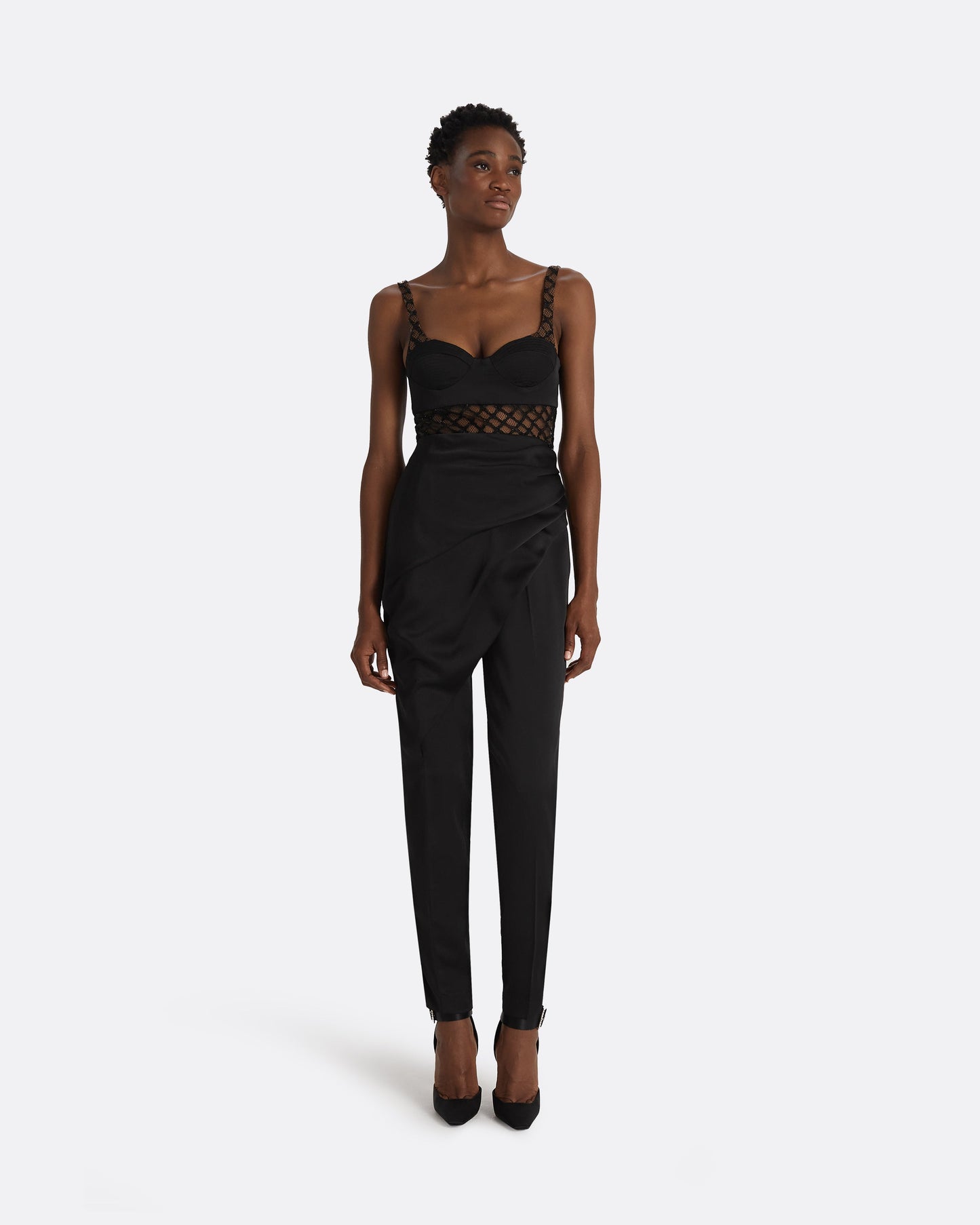 Honee Black Bodysuit