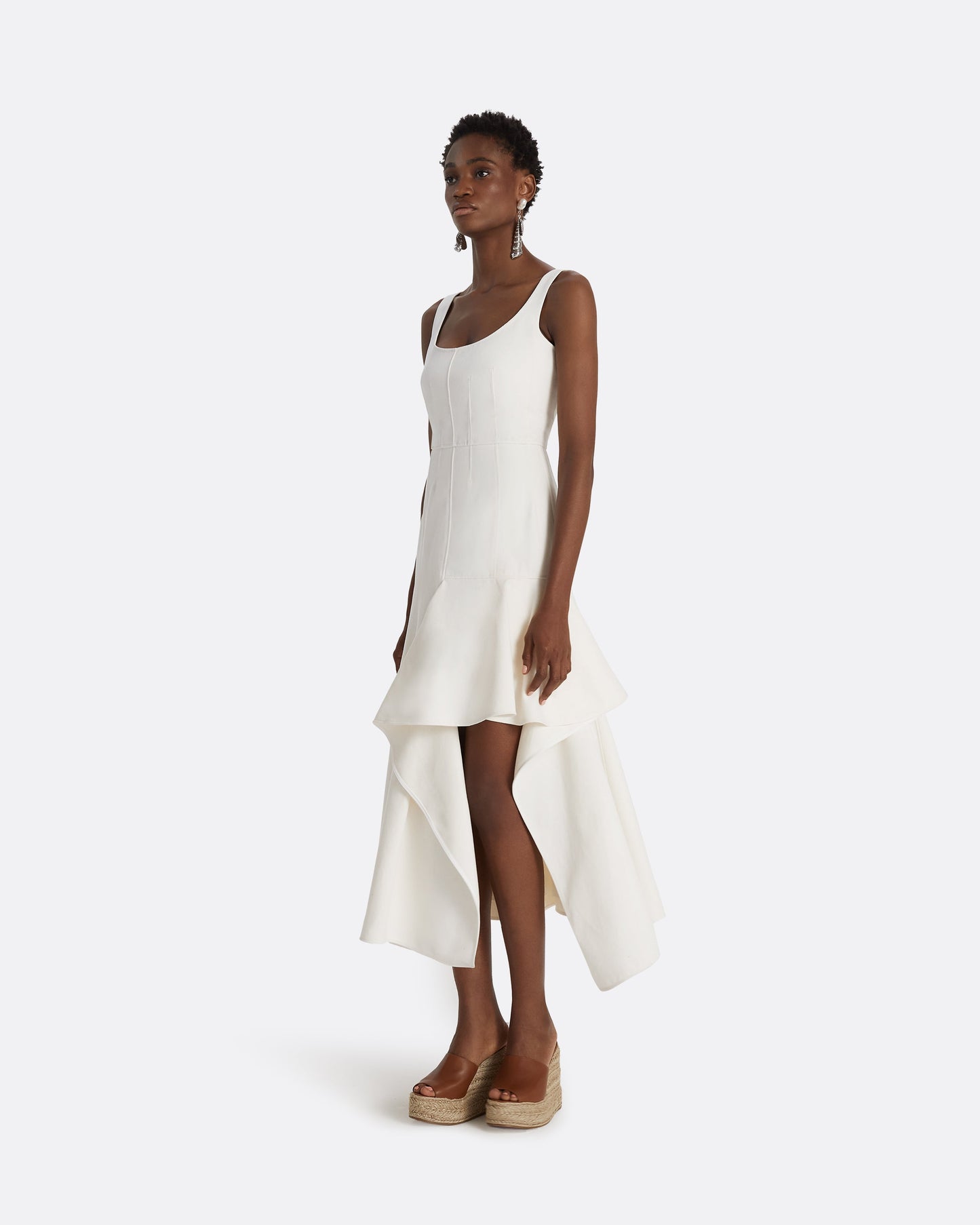 Echo Ivory Midi Dress