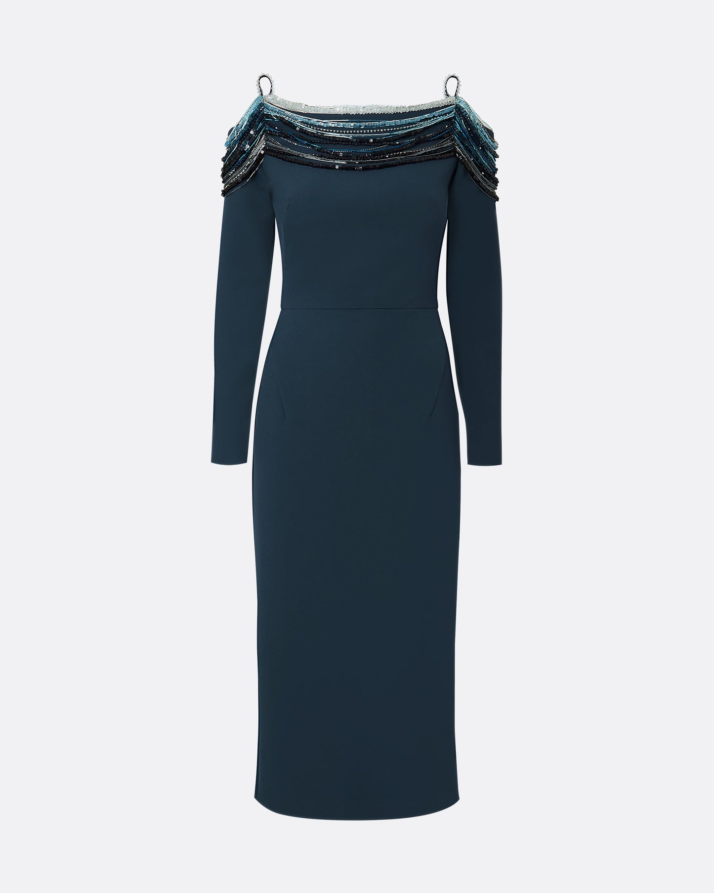 Christiana Moonlit Ocean Midi Dress