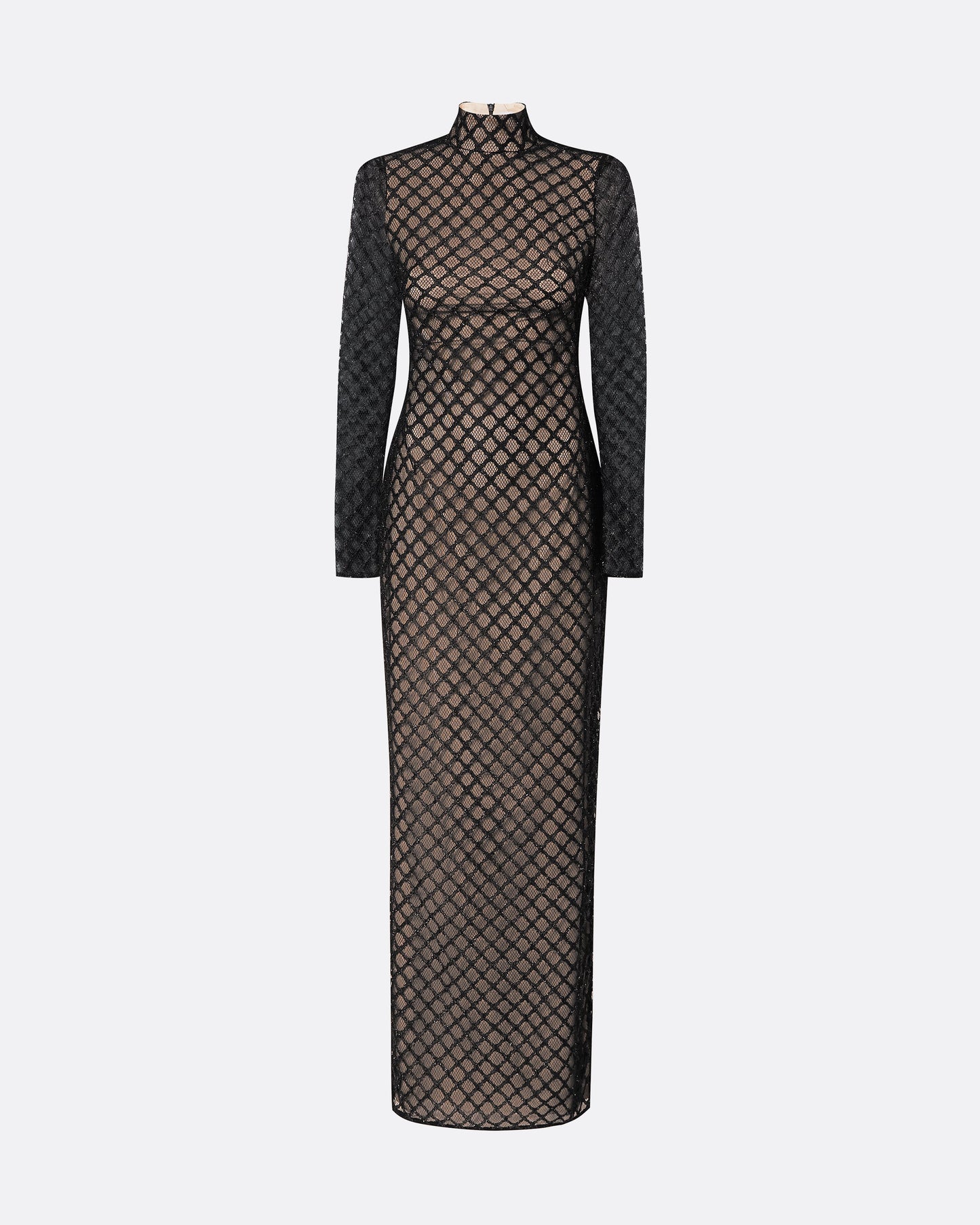 Adan Black Long Dress