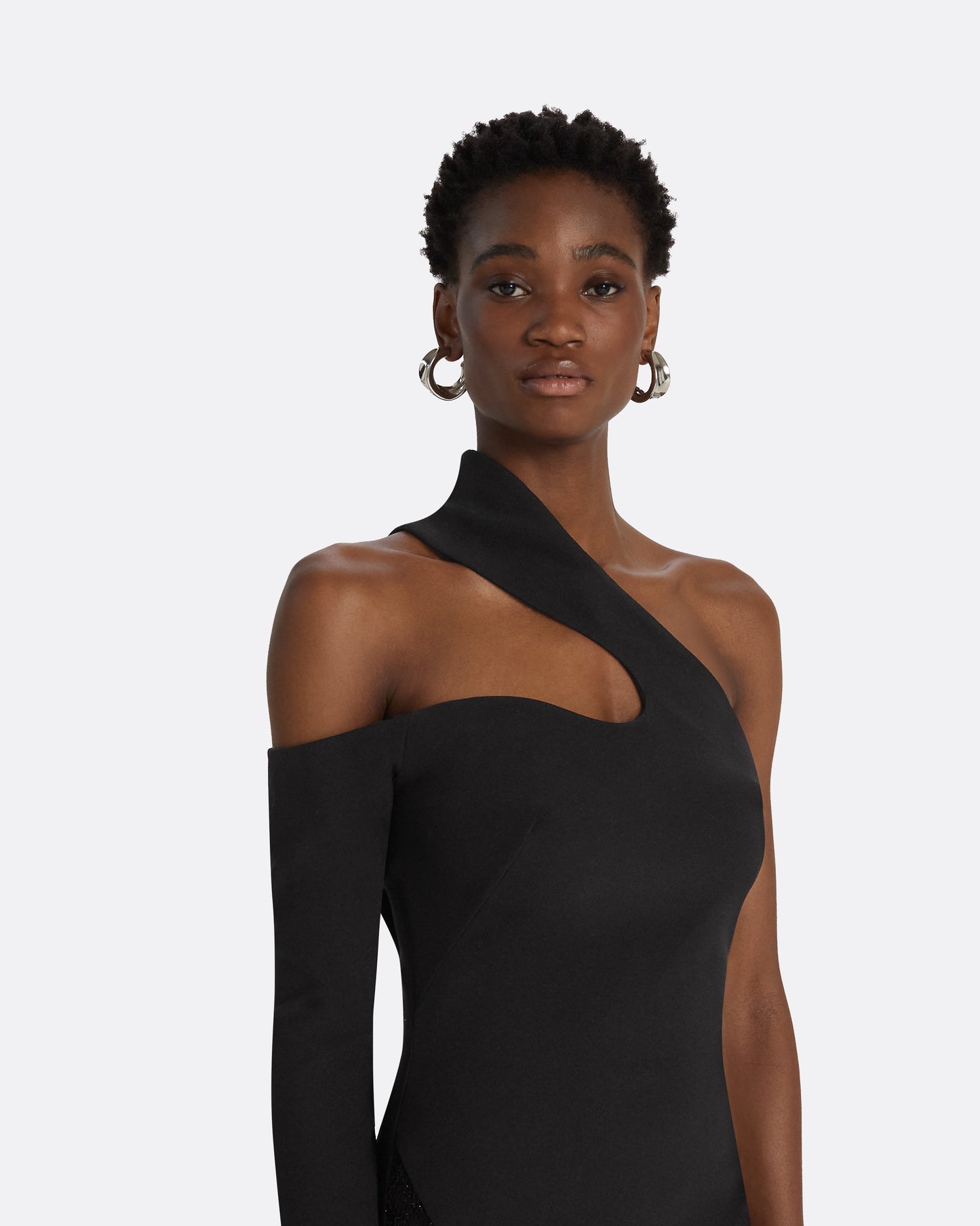 Sacha Black Long Dress