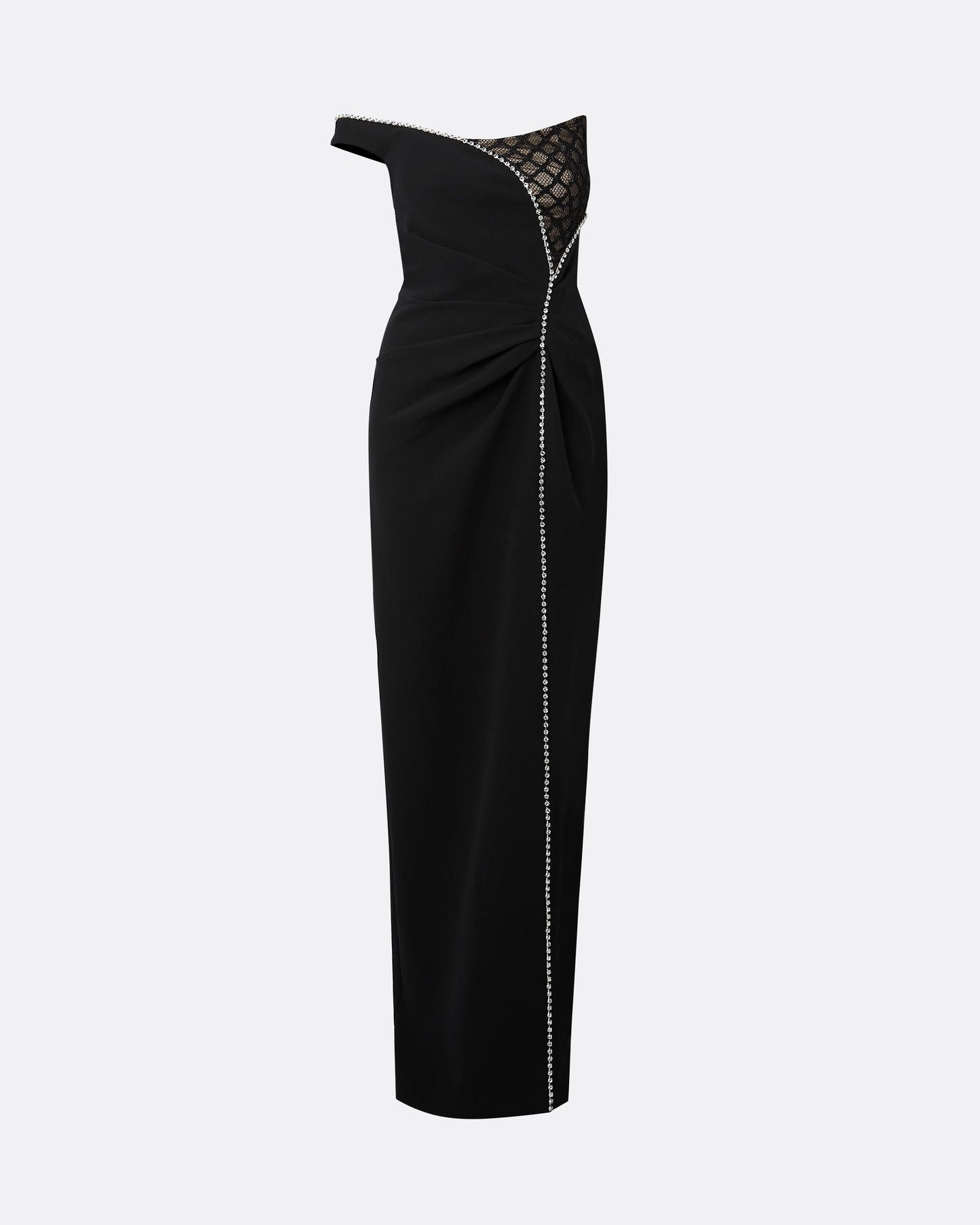 Aubrey Black Long Dress