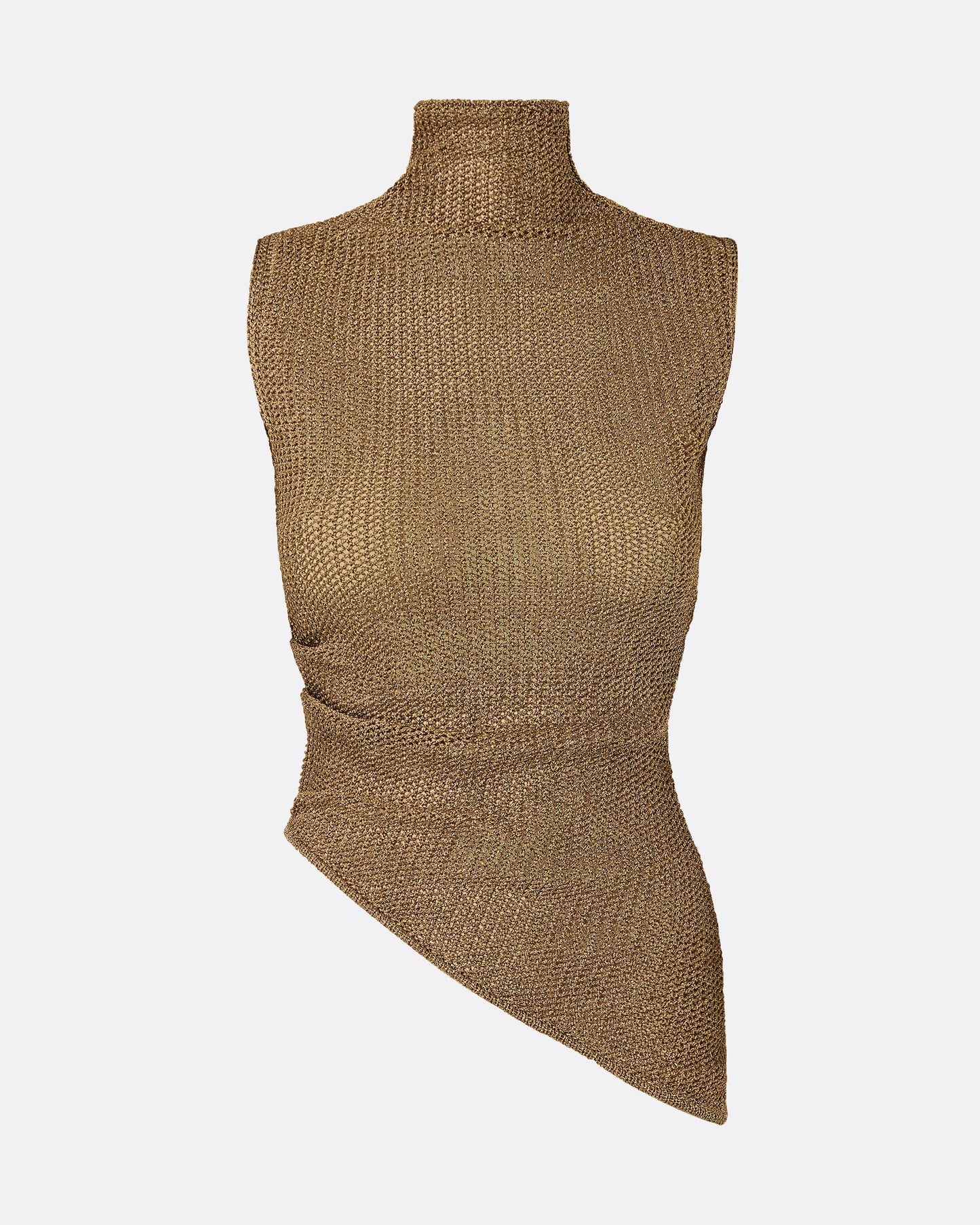 Veranna Gold Knit Top