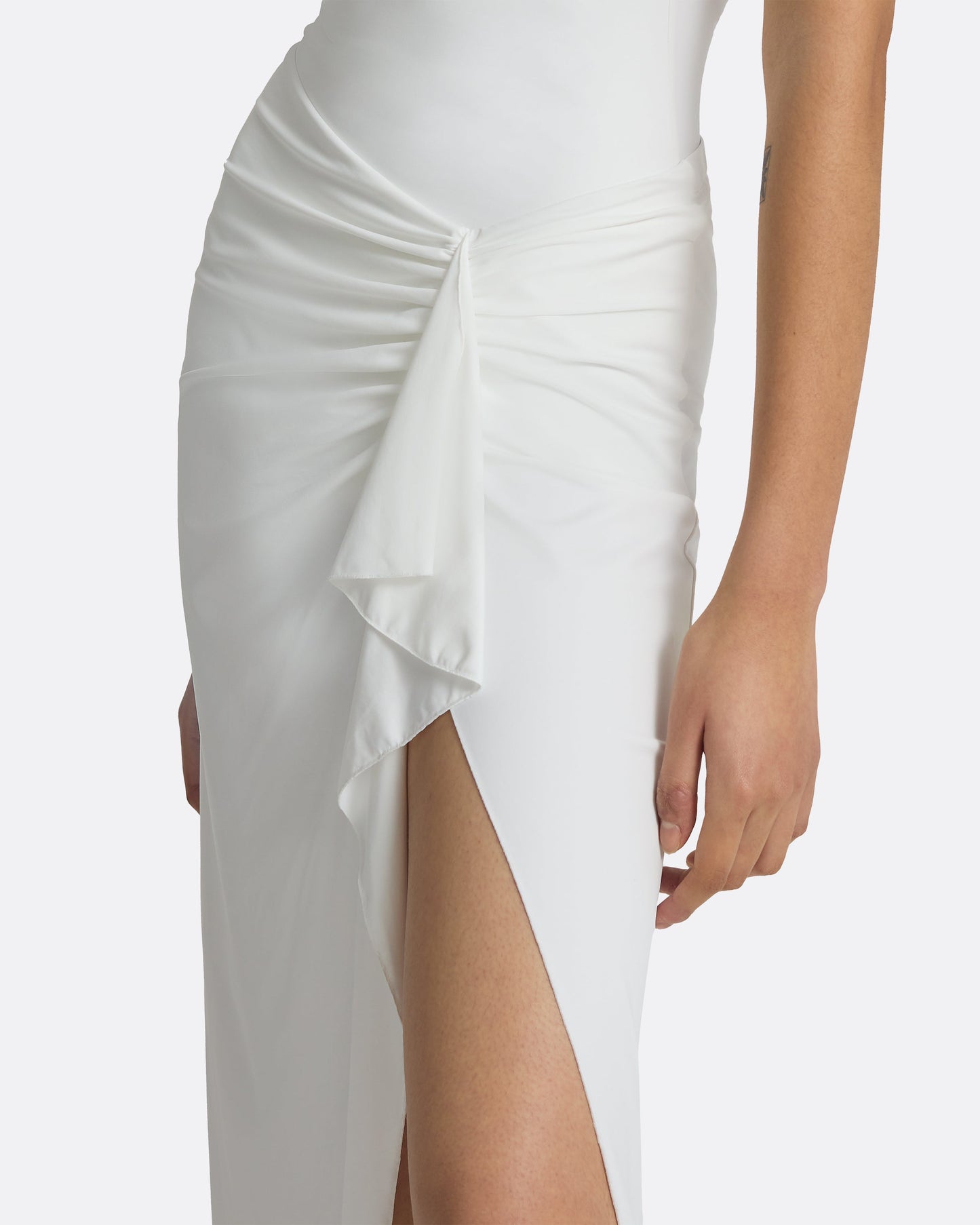 Tillian Ivory Swim Skirt