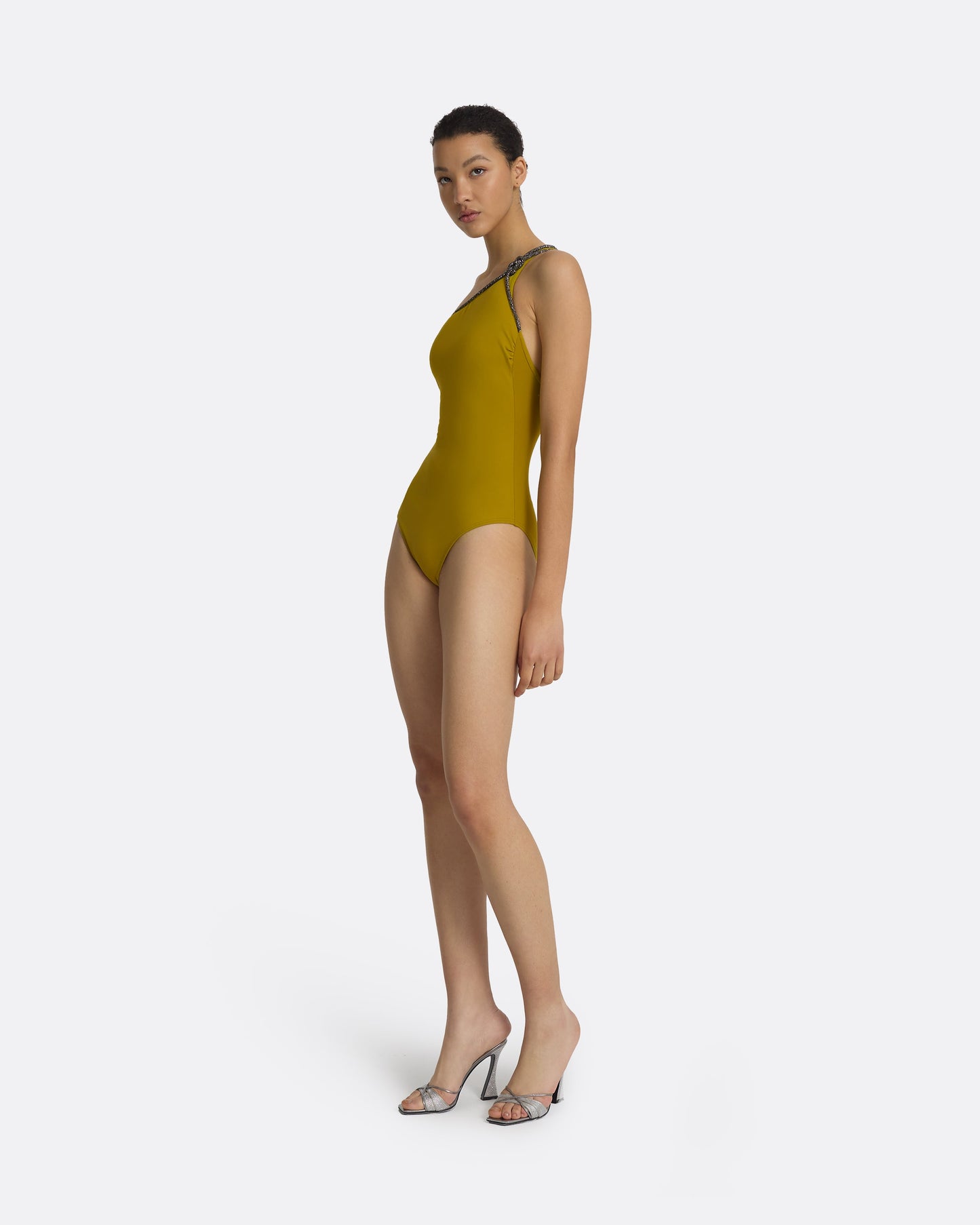 Mathildae Chartreuse Swimsuit