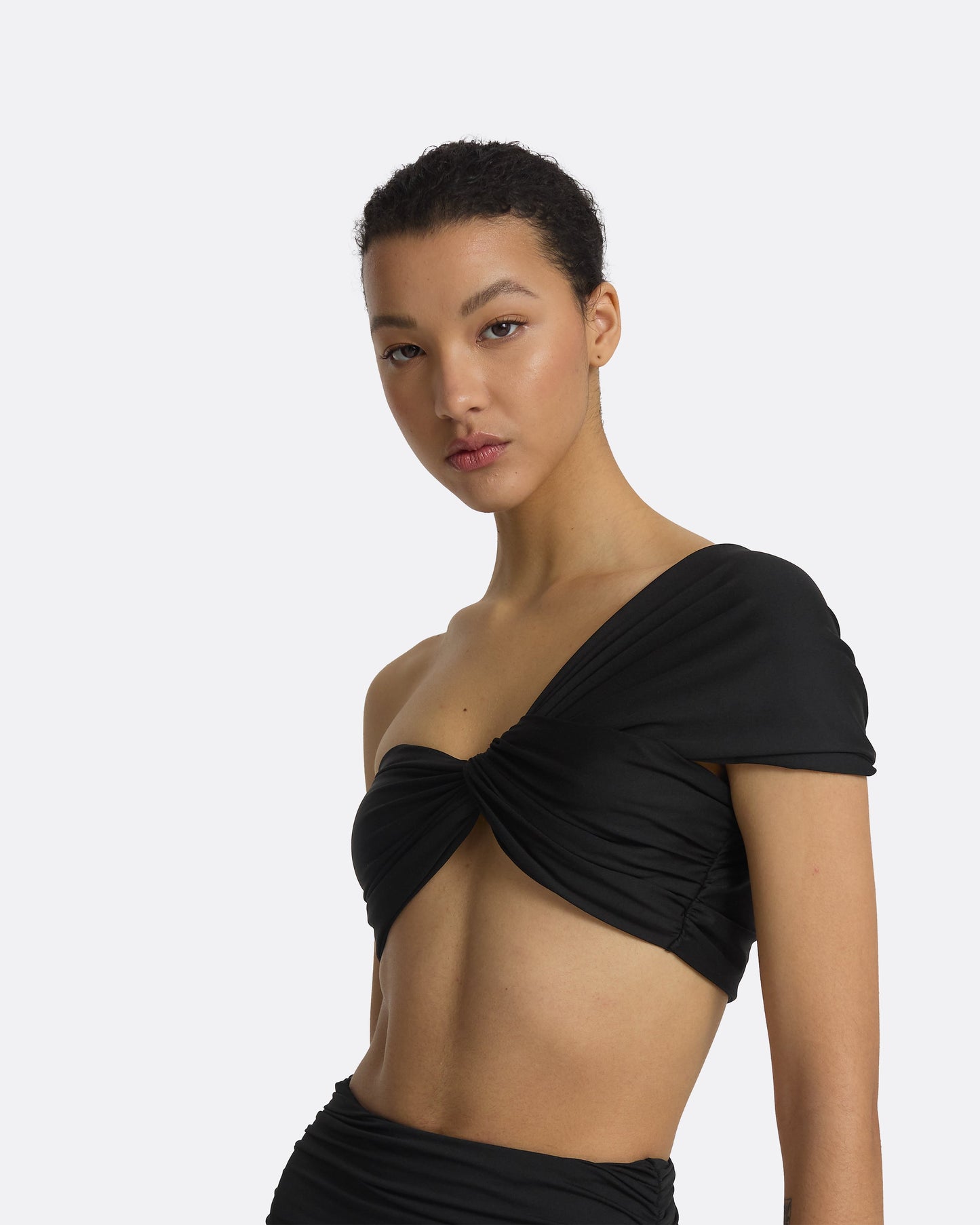 Gisella Black Bikini Top