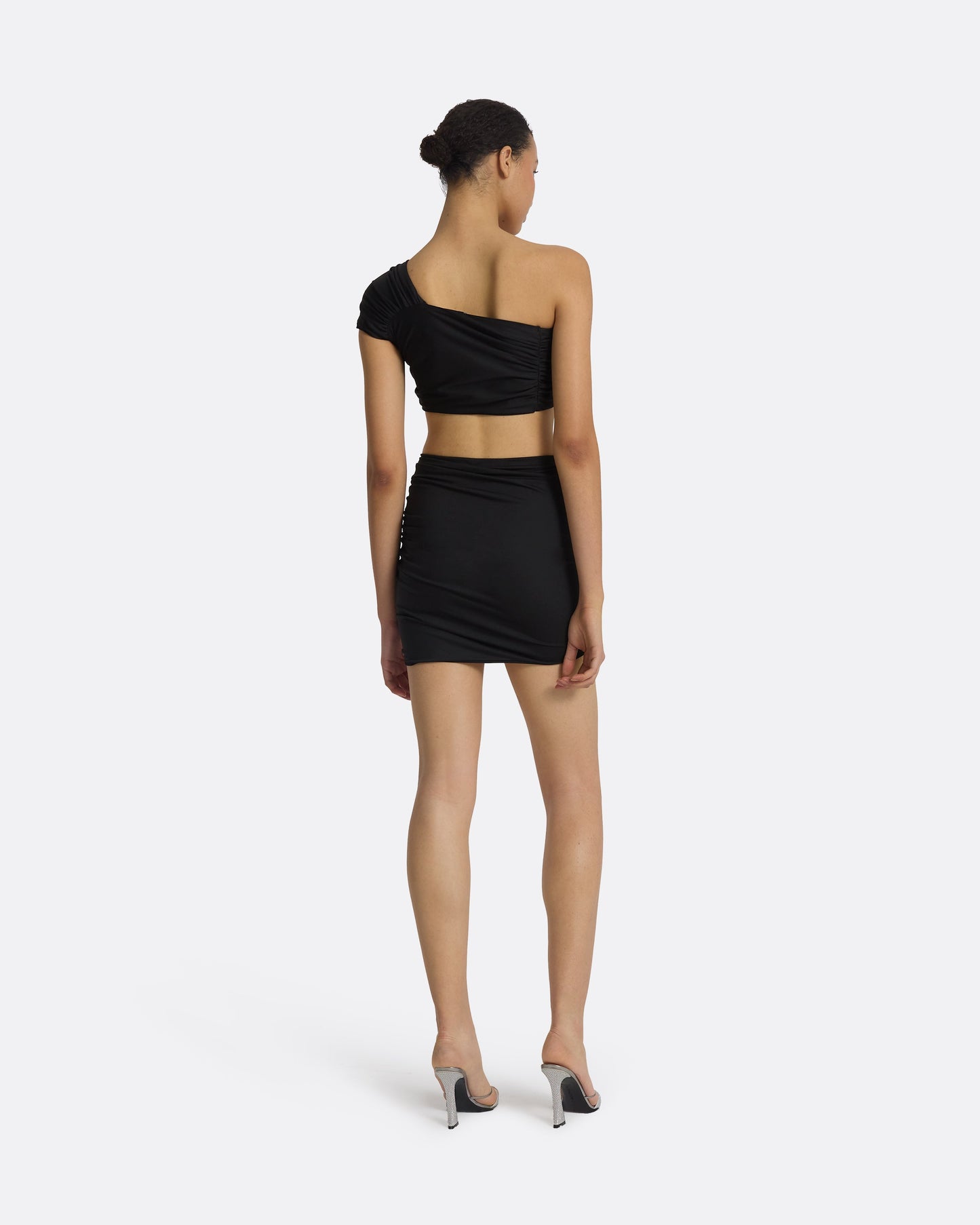 Shauna Black Swim Skirt