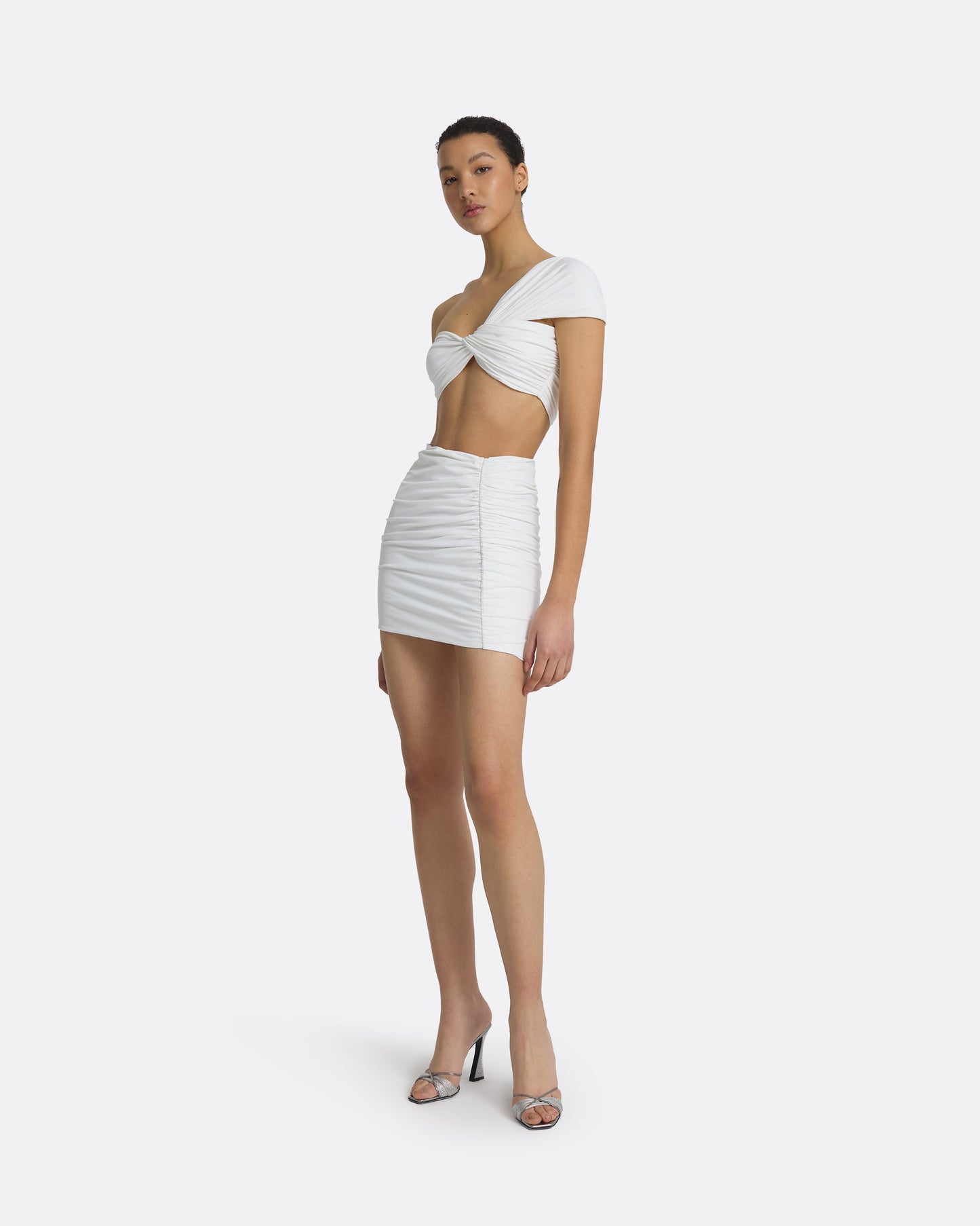 Shauna Ivory Swim Skirt