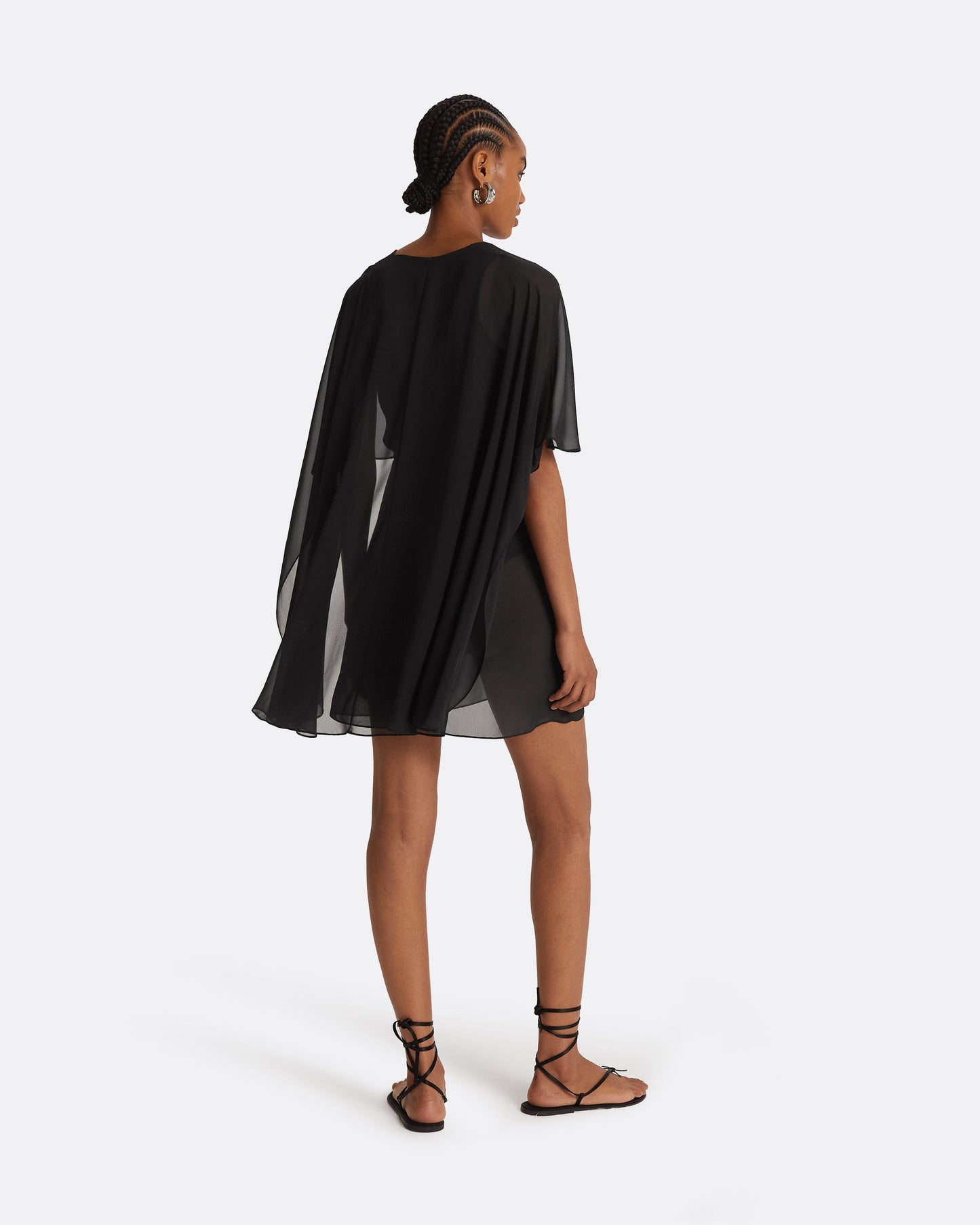 Davey Black Short Dress