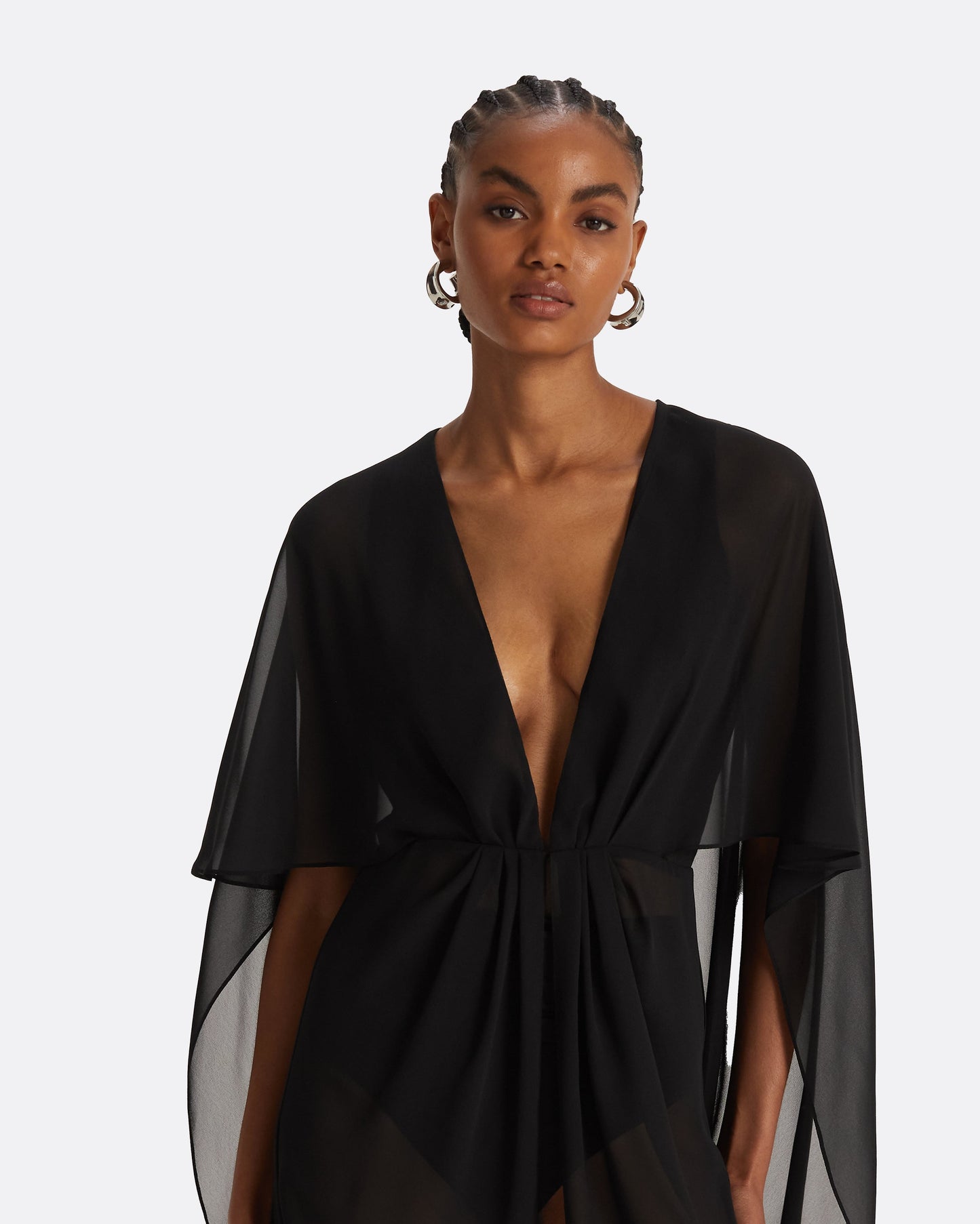 Davey Black Short Dress