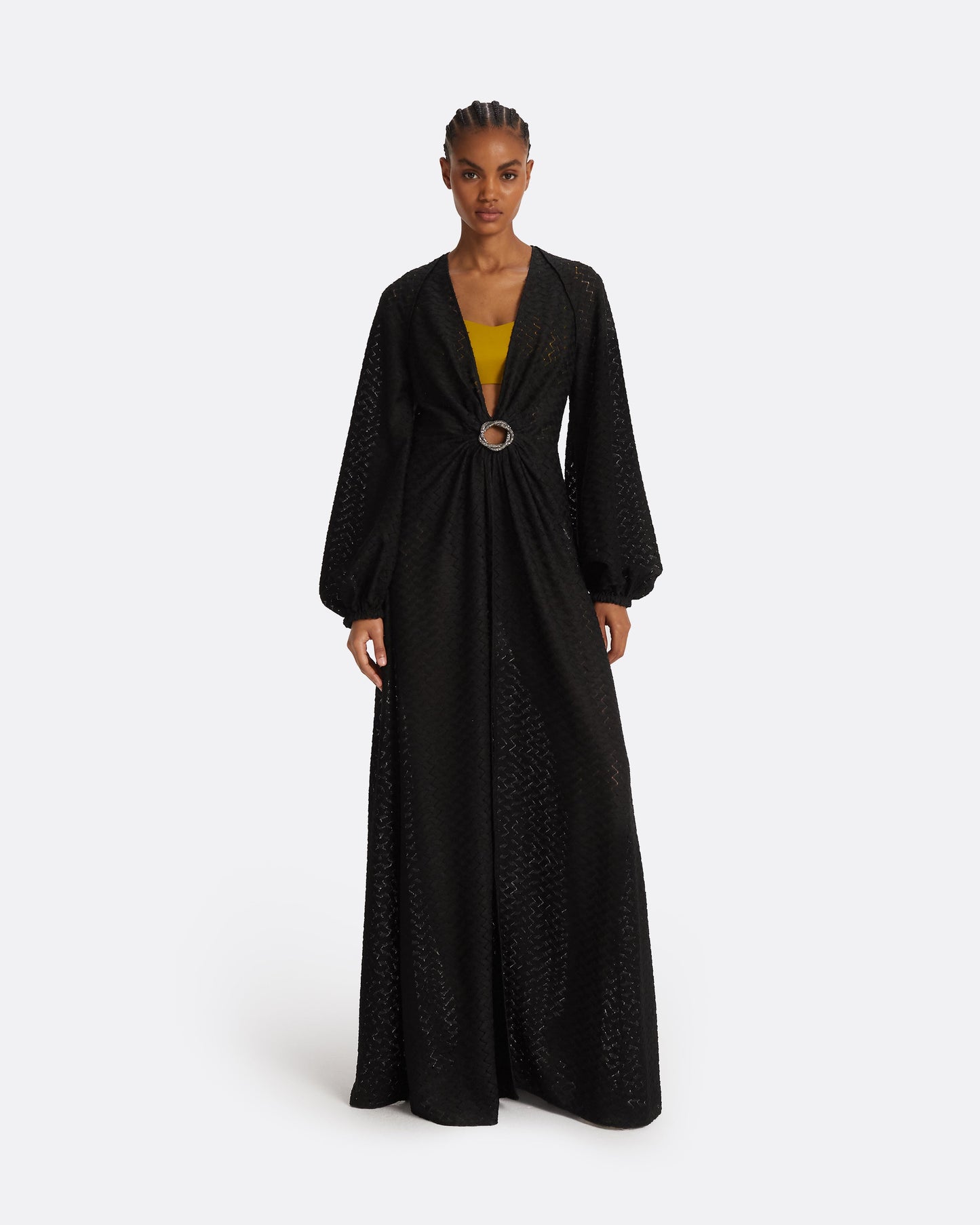 Jacquis Black Long Dress