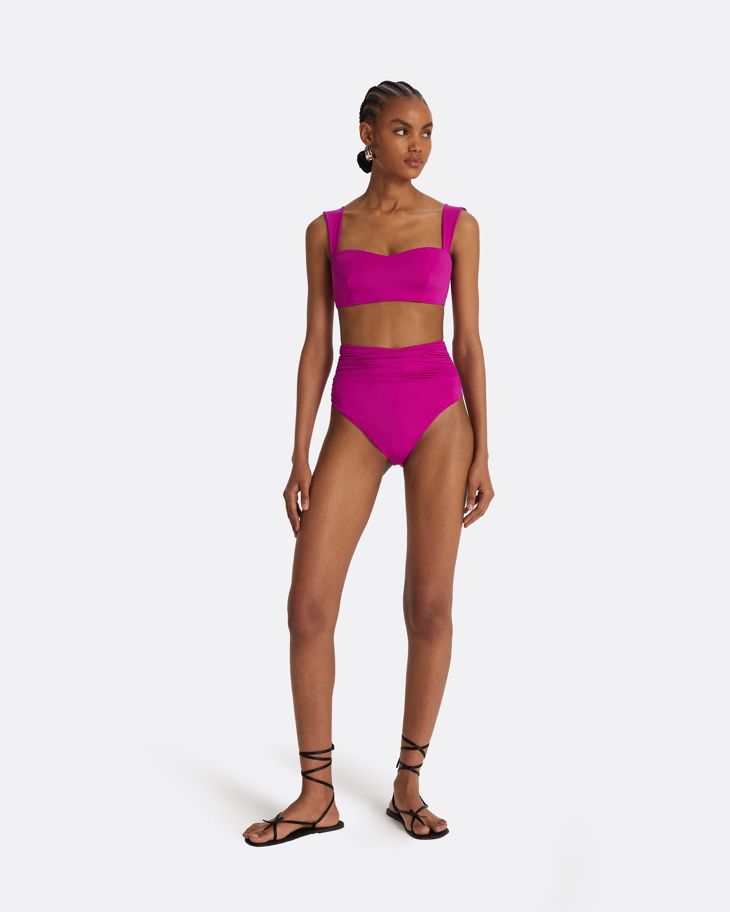 Ariella Magenta Bikini Bottom