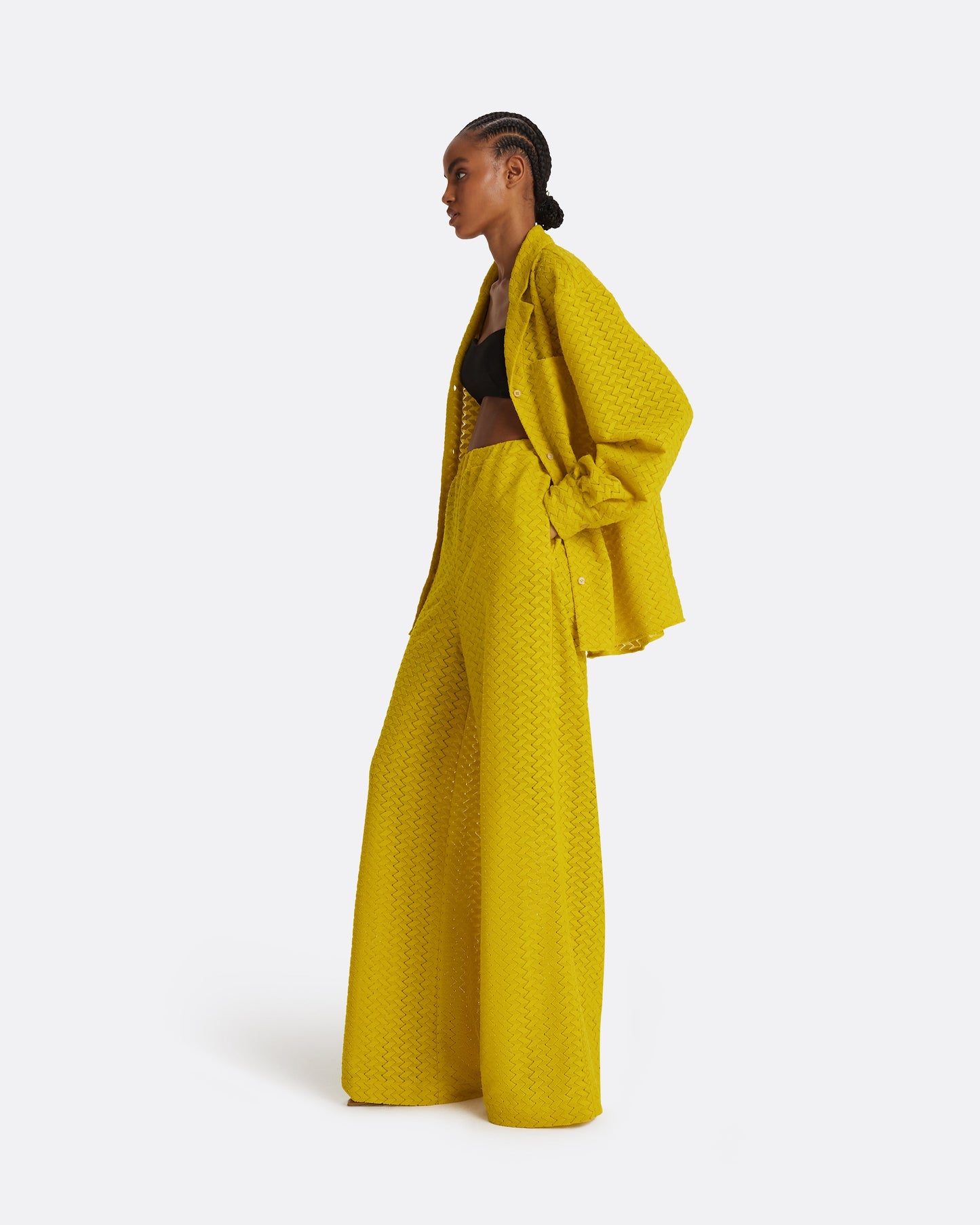 Rewana Chartreuse Trousers