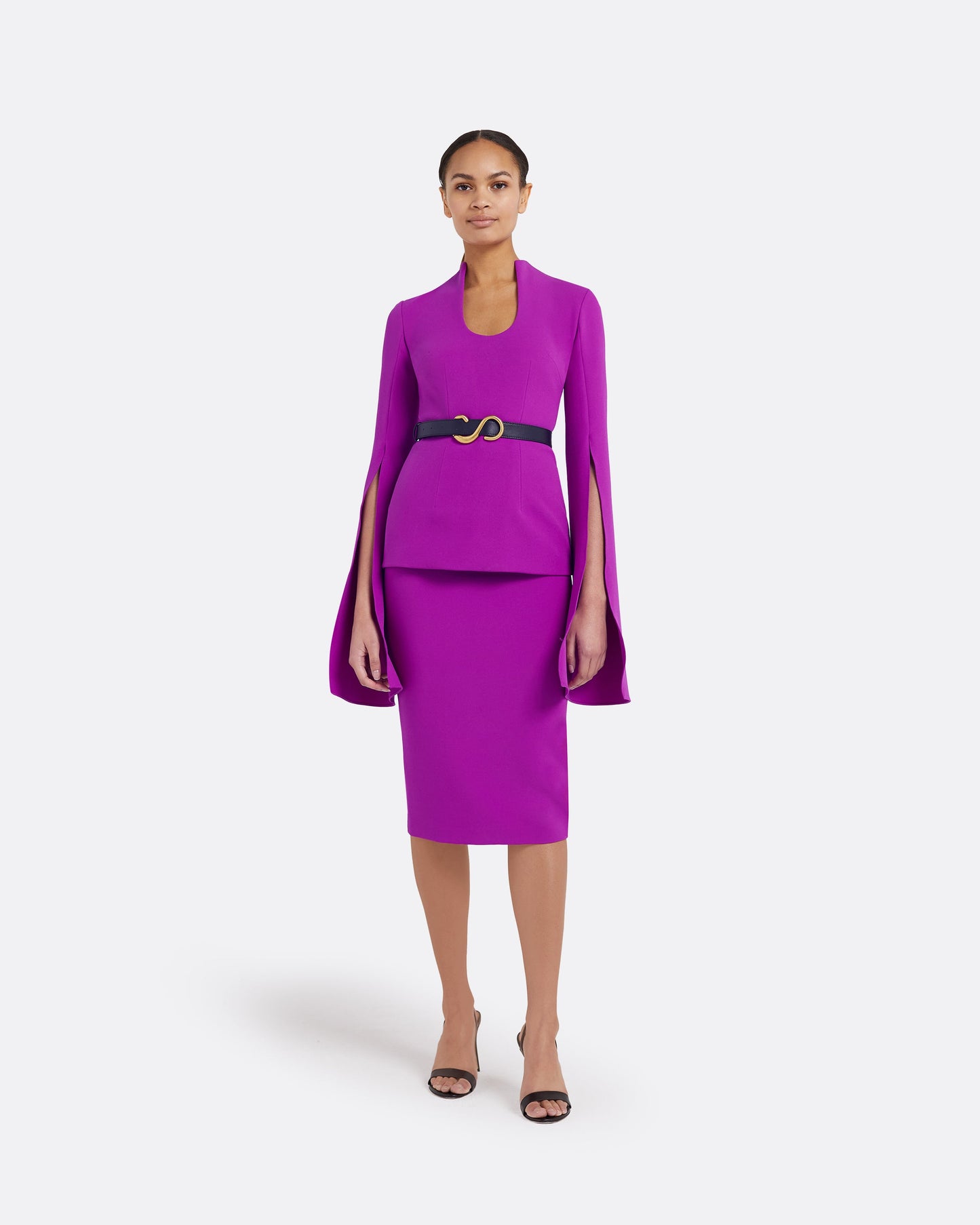 Hokoku Magenta Skirt