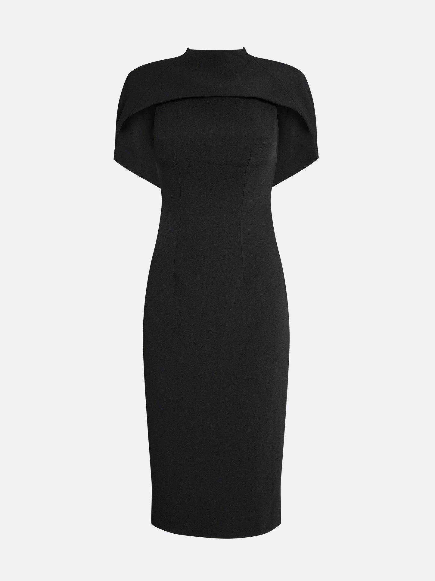 Kalika Black Midi Dress