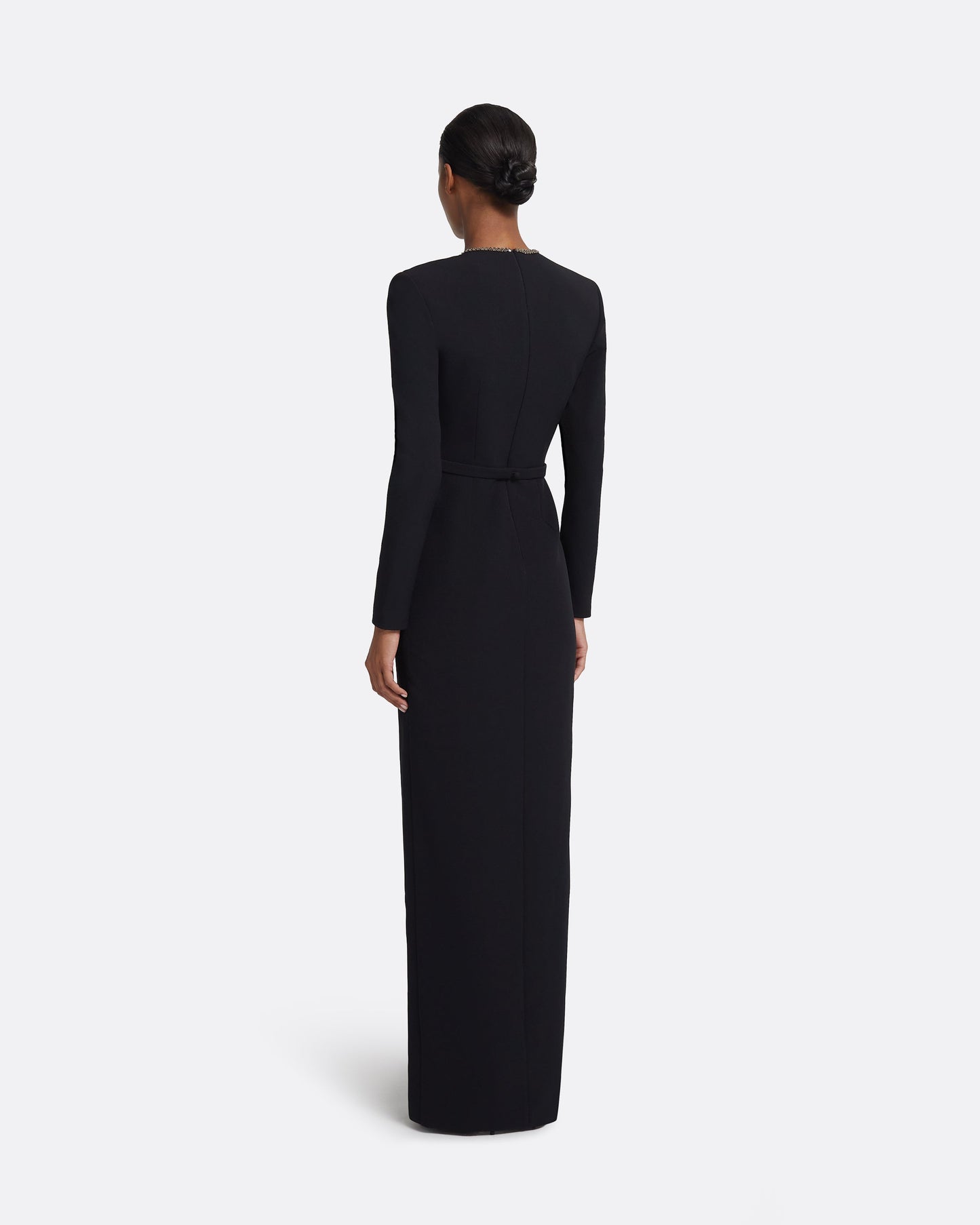 Ottavia Black Long Dress