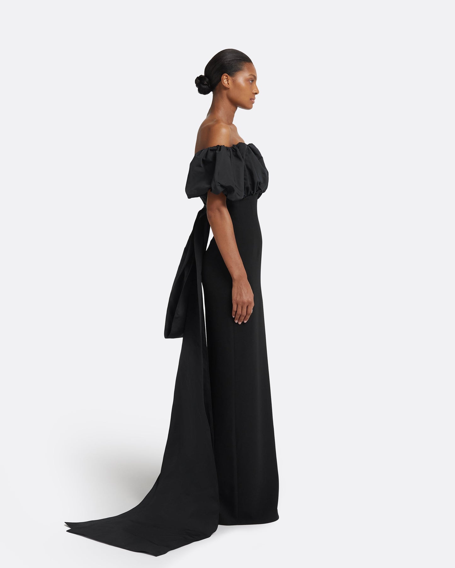 Milia Black Long Dress