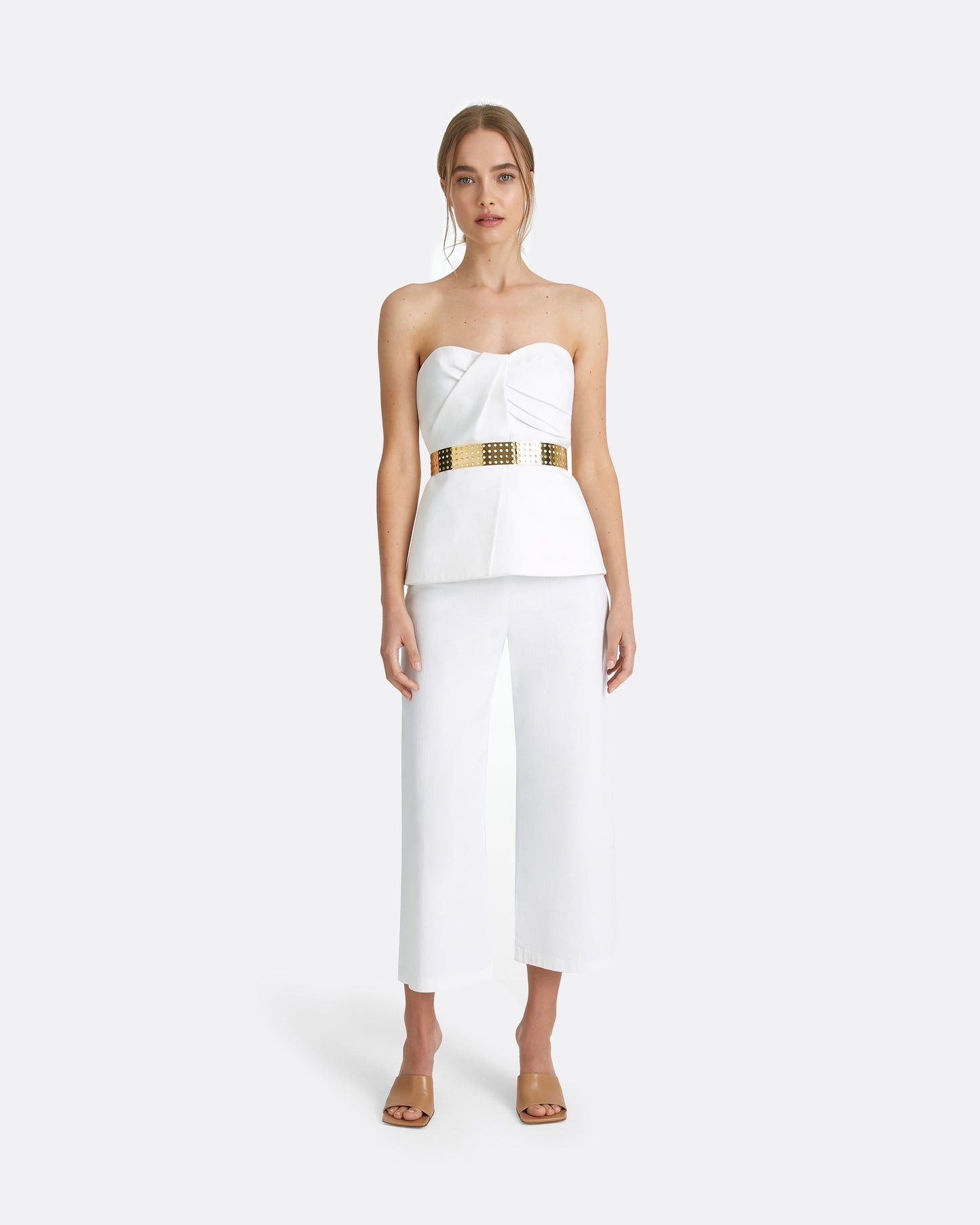 Clio Gold Metal Belt