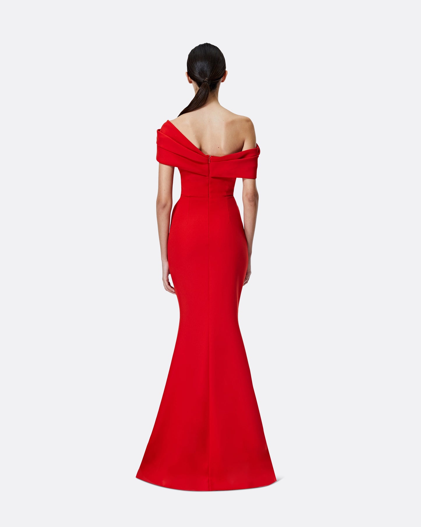 Rossa Dazzling Red Long Dress