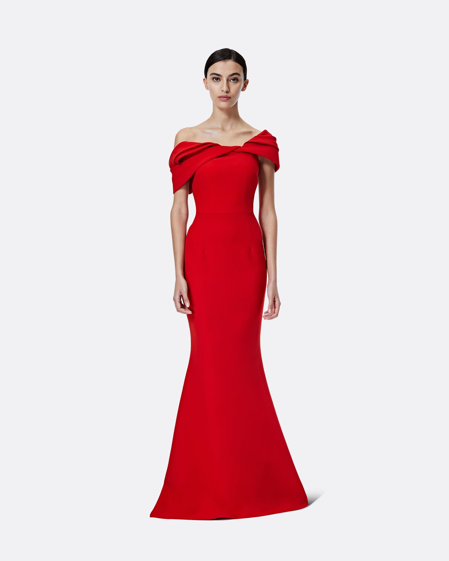 Rossa Dazzling Red Long Dress