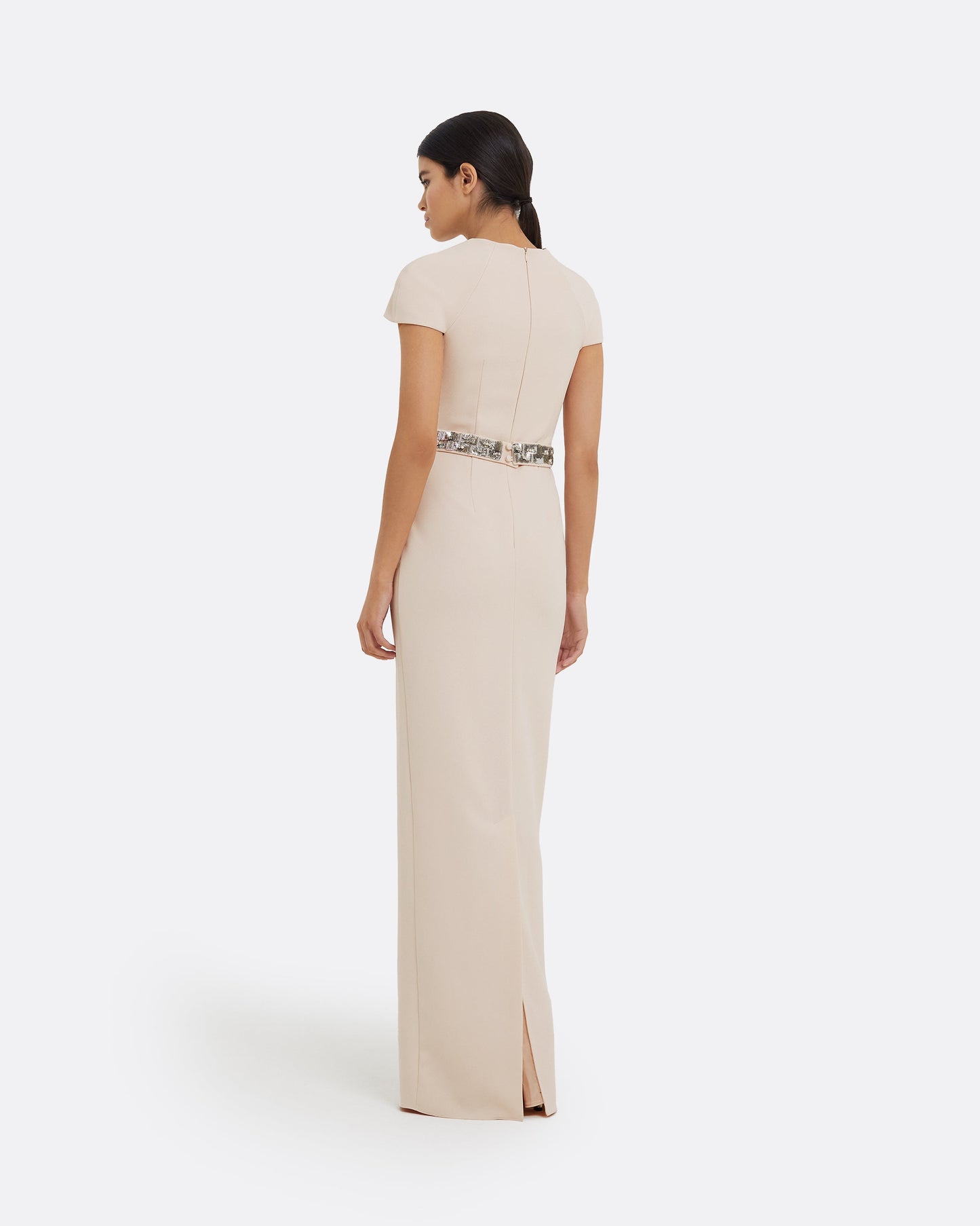 Magali Powder Long Dress