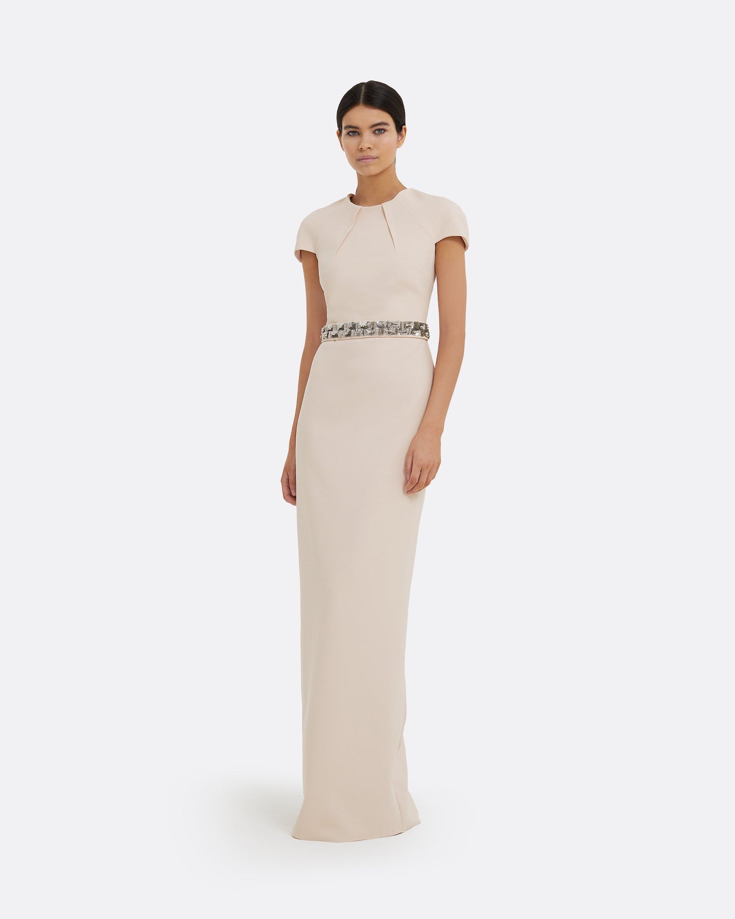 Magali Powder Long Dress