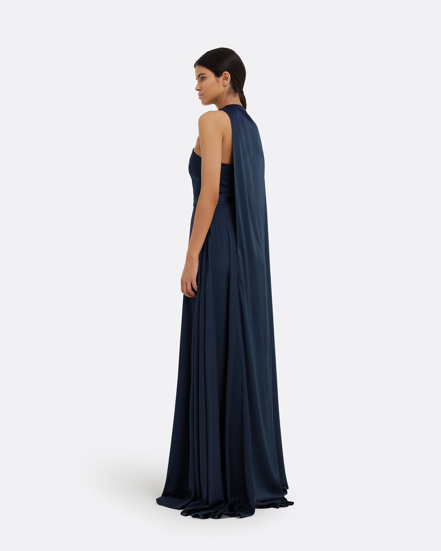 Drapina Sapphire Long Dress