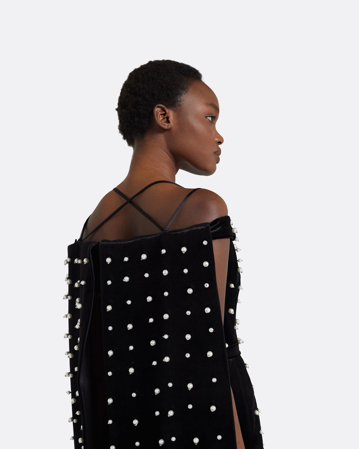 Ameliae Black Midi Dress