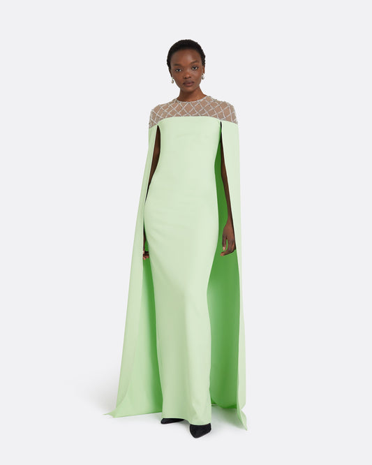Ambere Aloe Long Dress