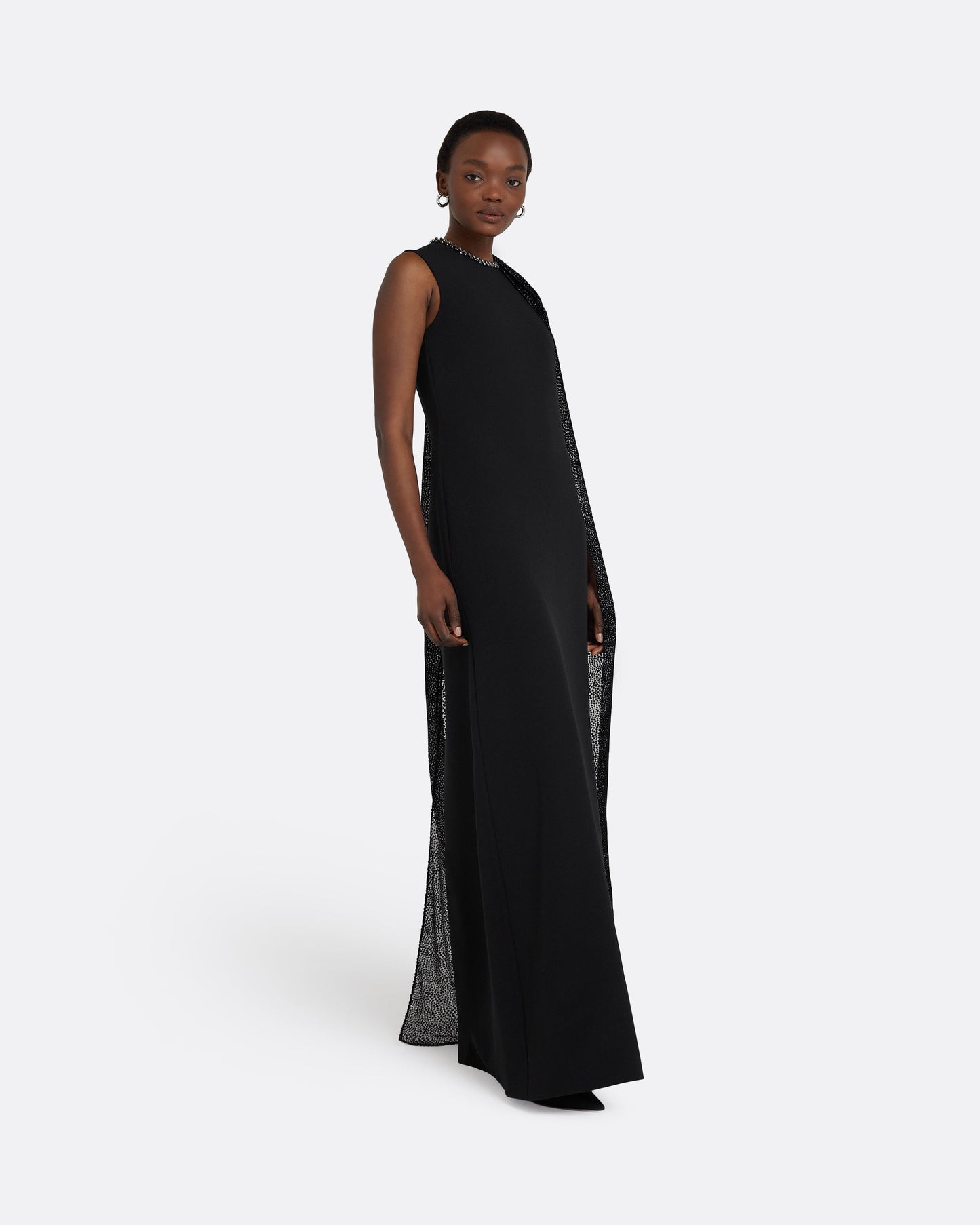 Asan Black Long Dress