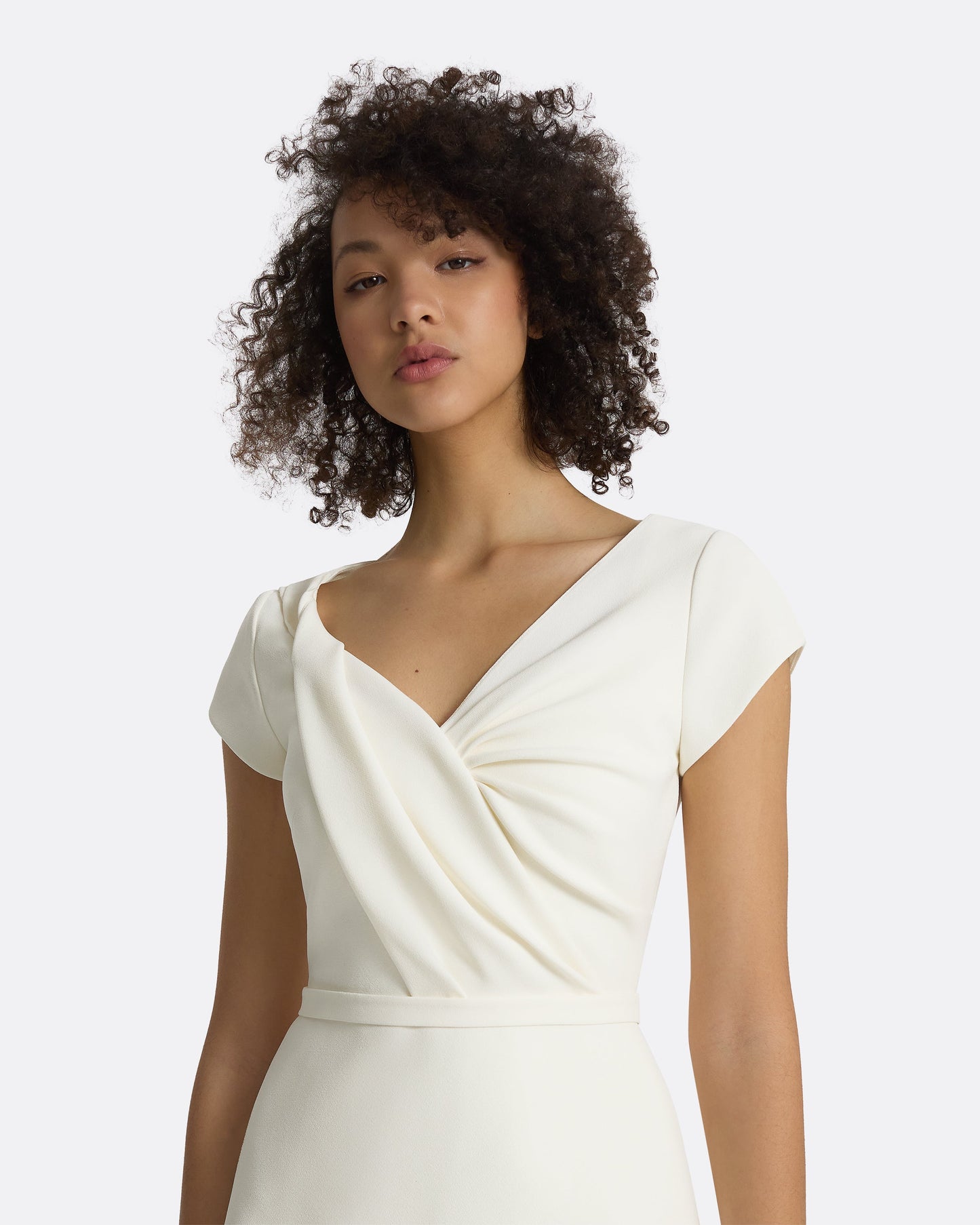 Nuvalle Ivory Midi Dress
