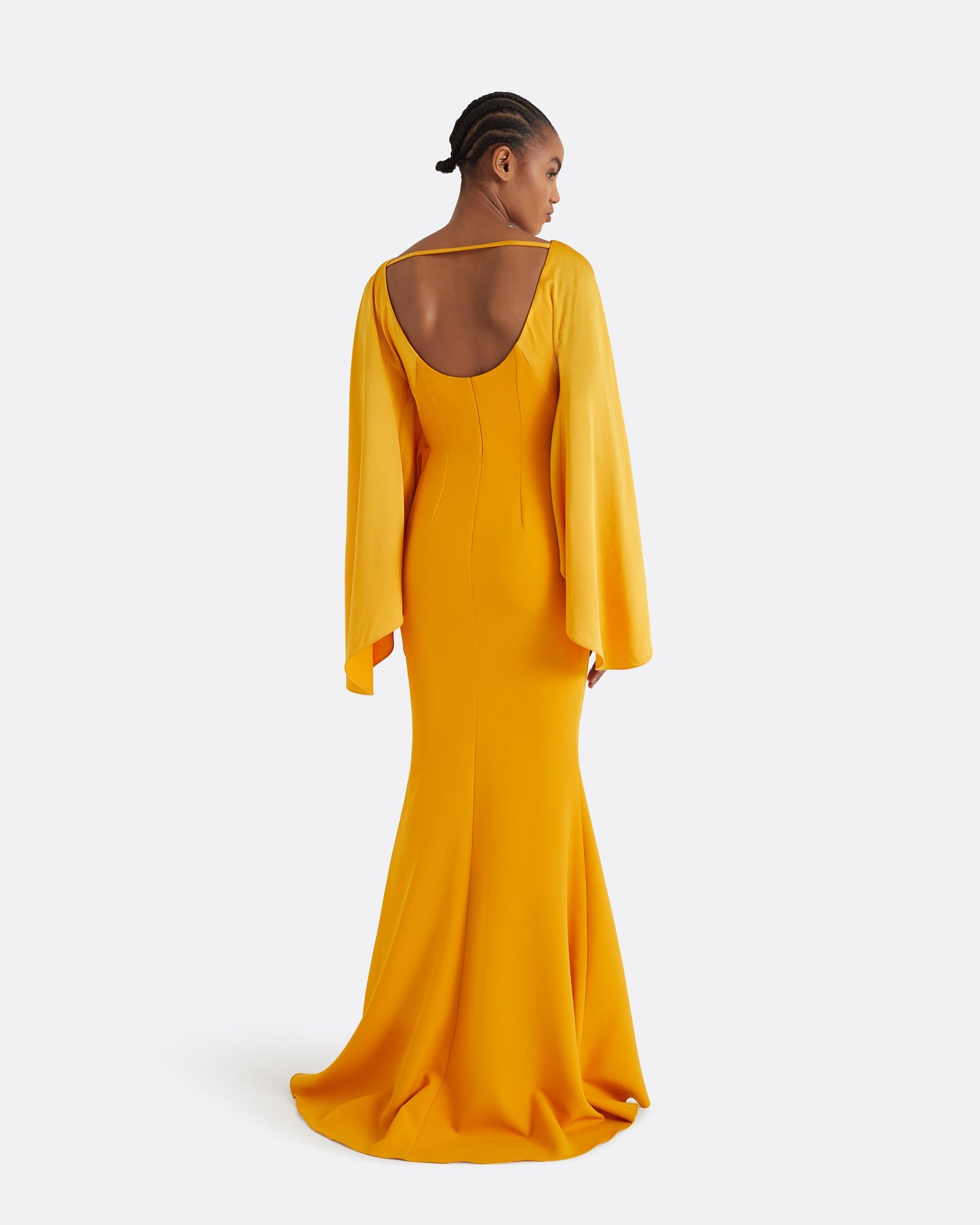 Kamiko Ochre Long Dress