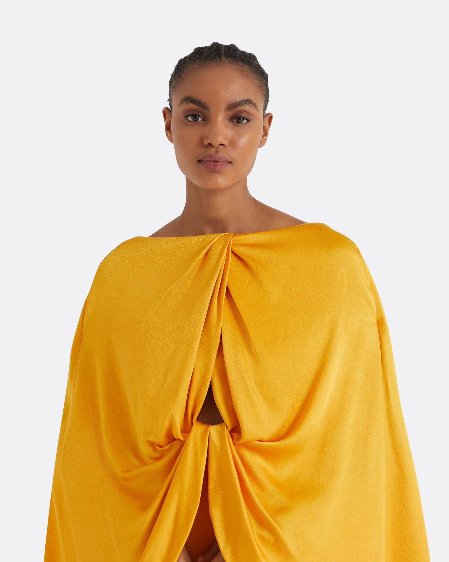 Kamiko Ochre Long Dress