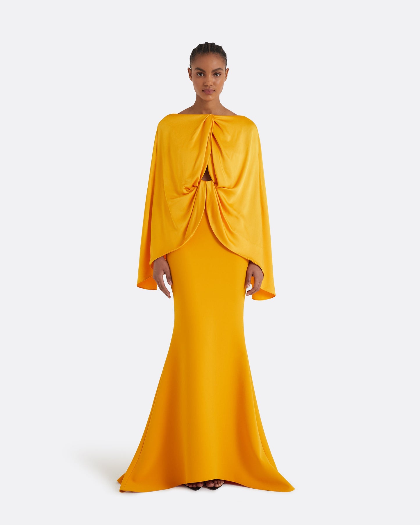 Kamiko Ochre Long Dress