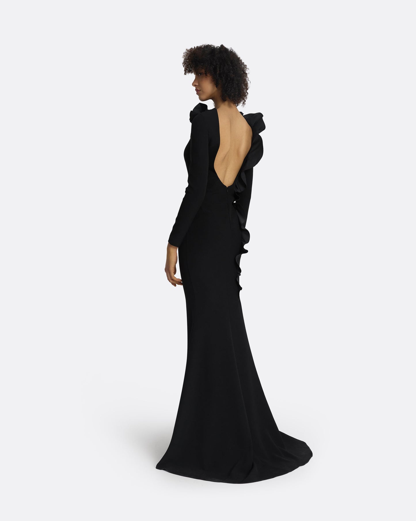Tacita Black Long Dress