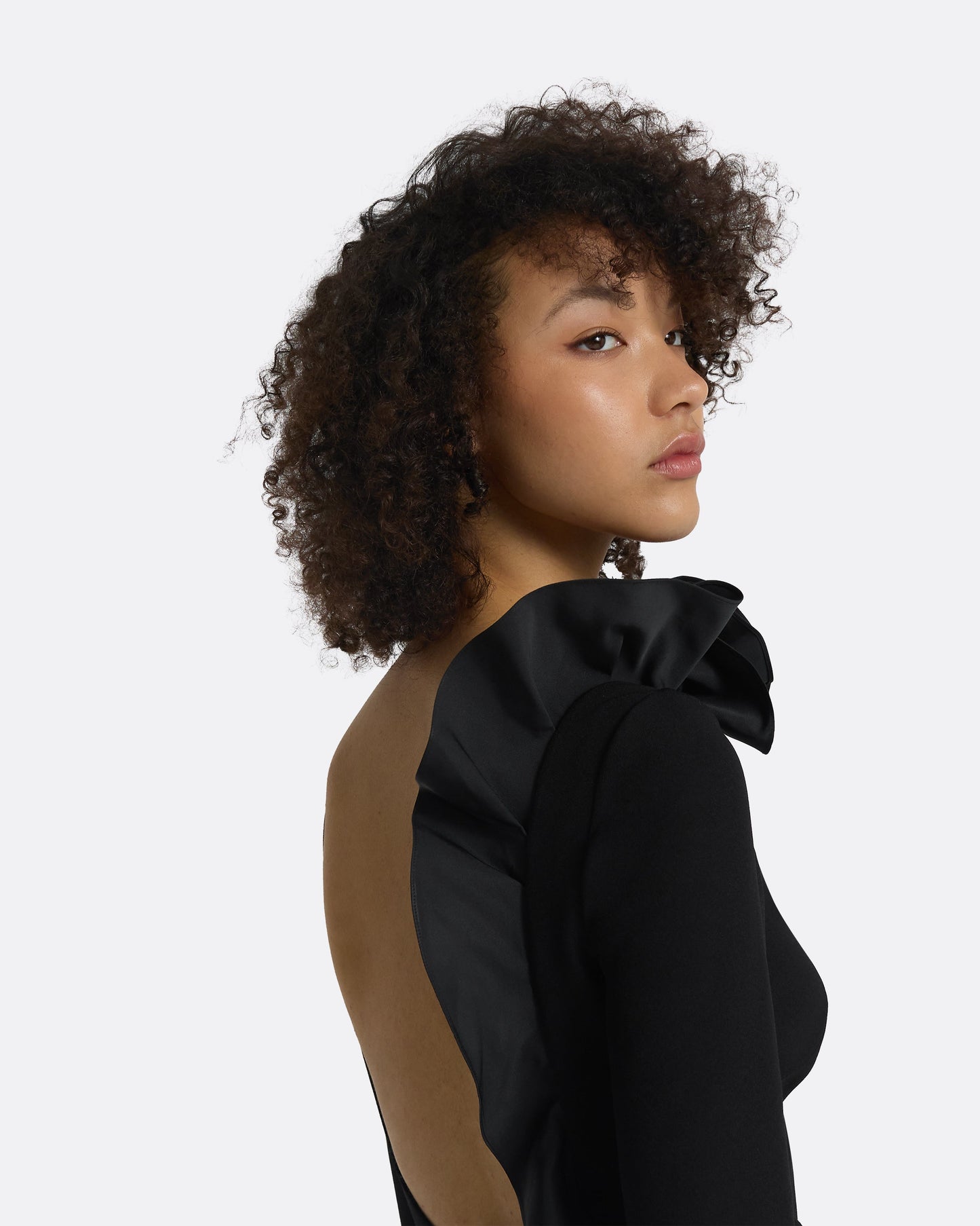 Tacita Black Long Dress