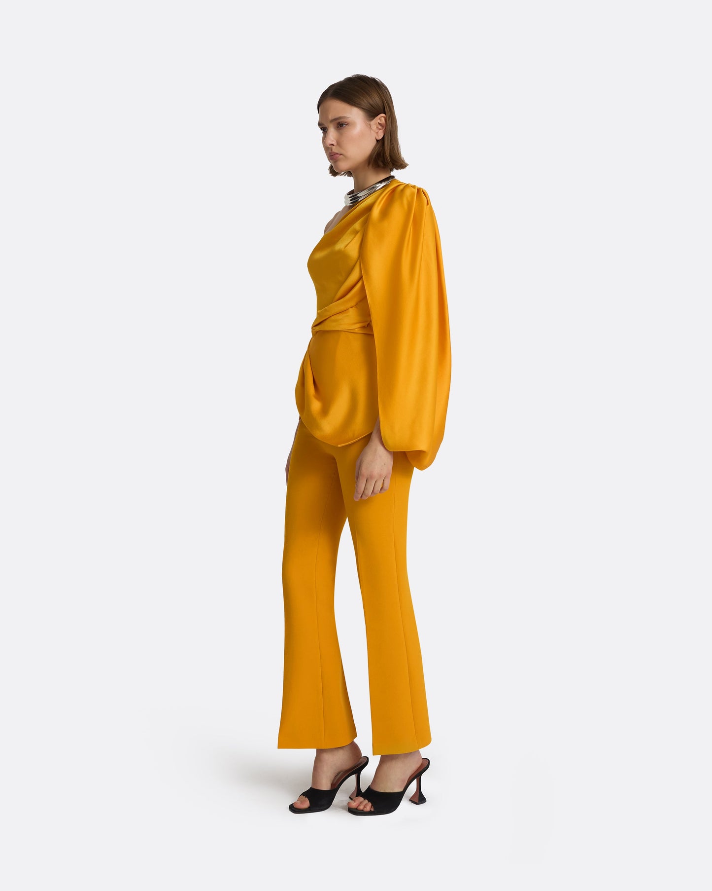 Mari Ochre Trousers