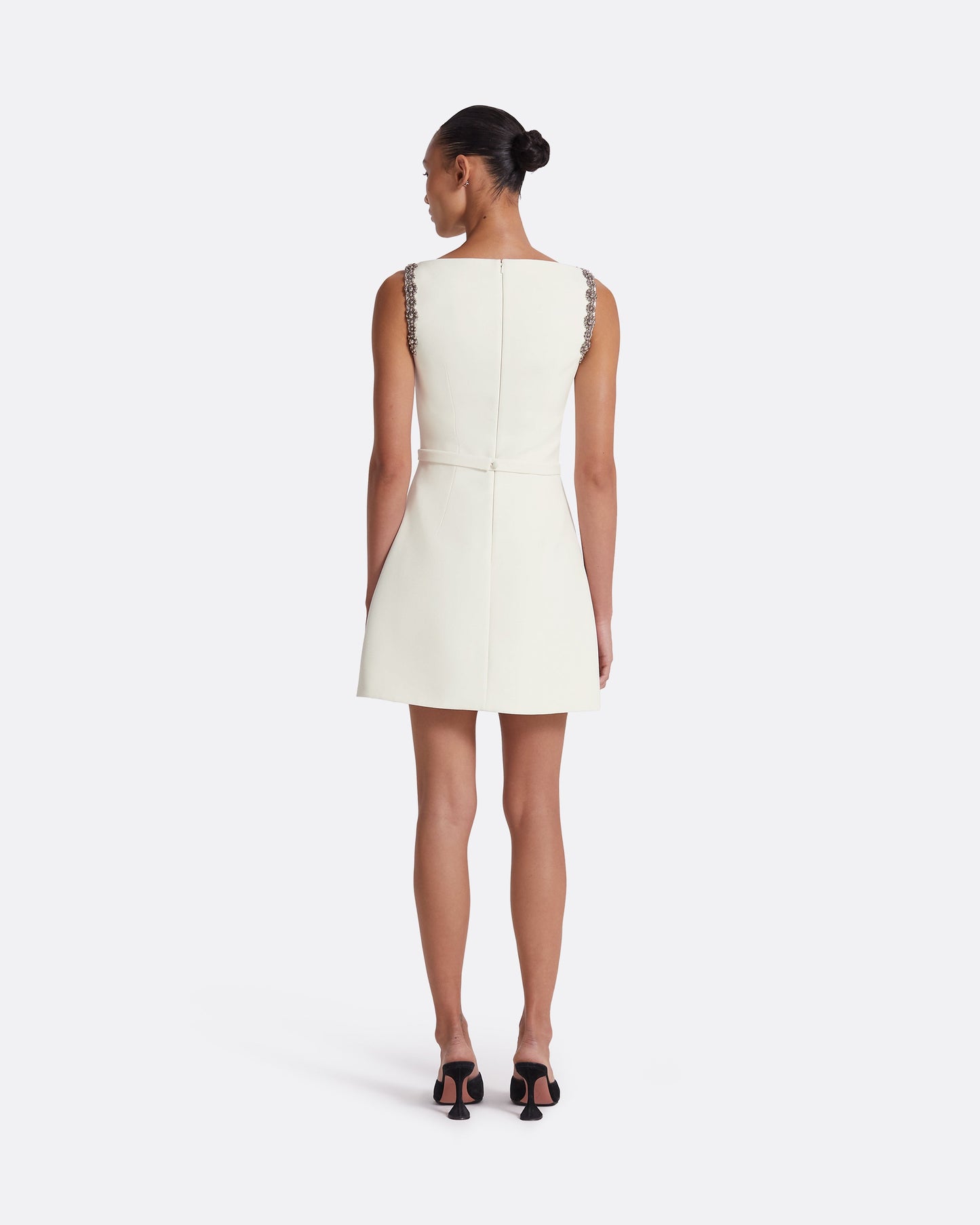 Grena Ivory Short Dress