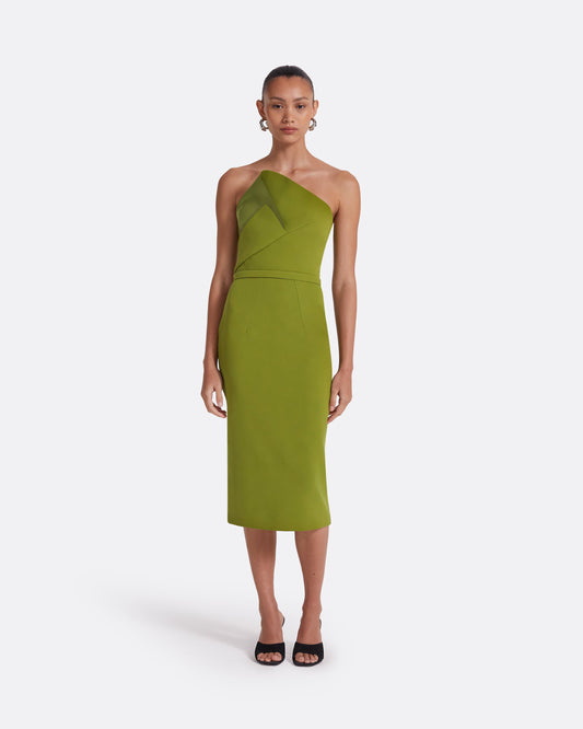 Marine Calla Midi Dress